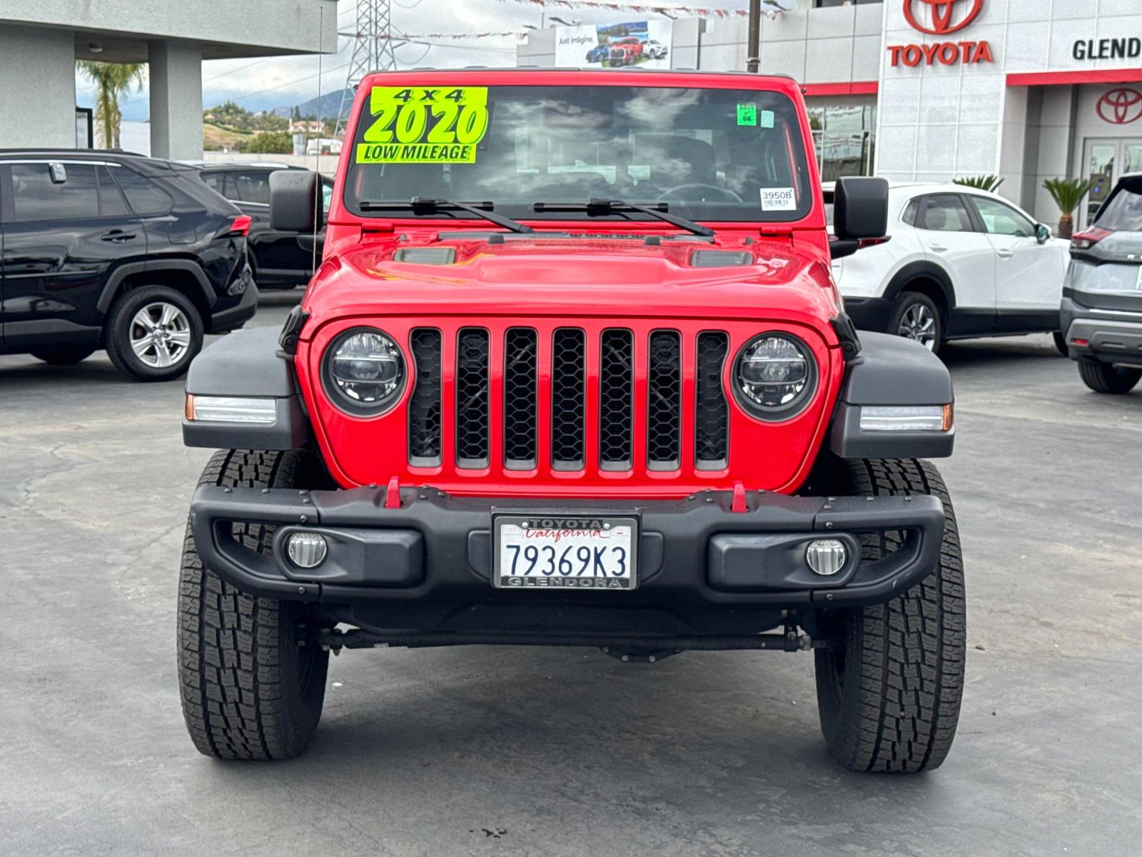 Used 2020 Jeep Gladiator Rubicon with VIN 1C6JJTBG7LL103942 for sale in Glendora, CA