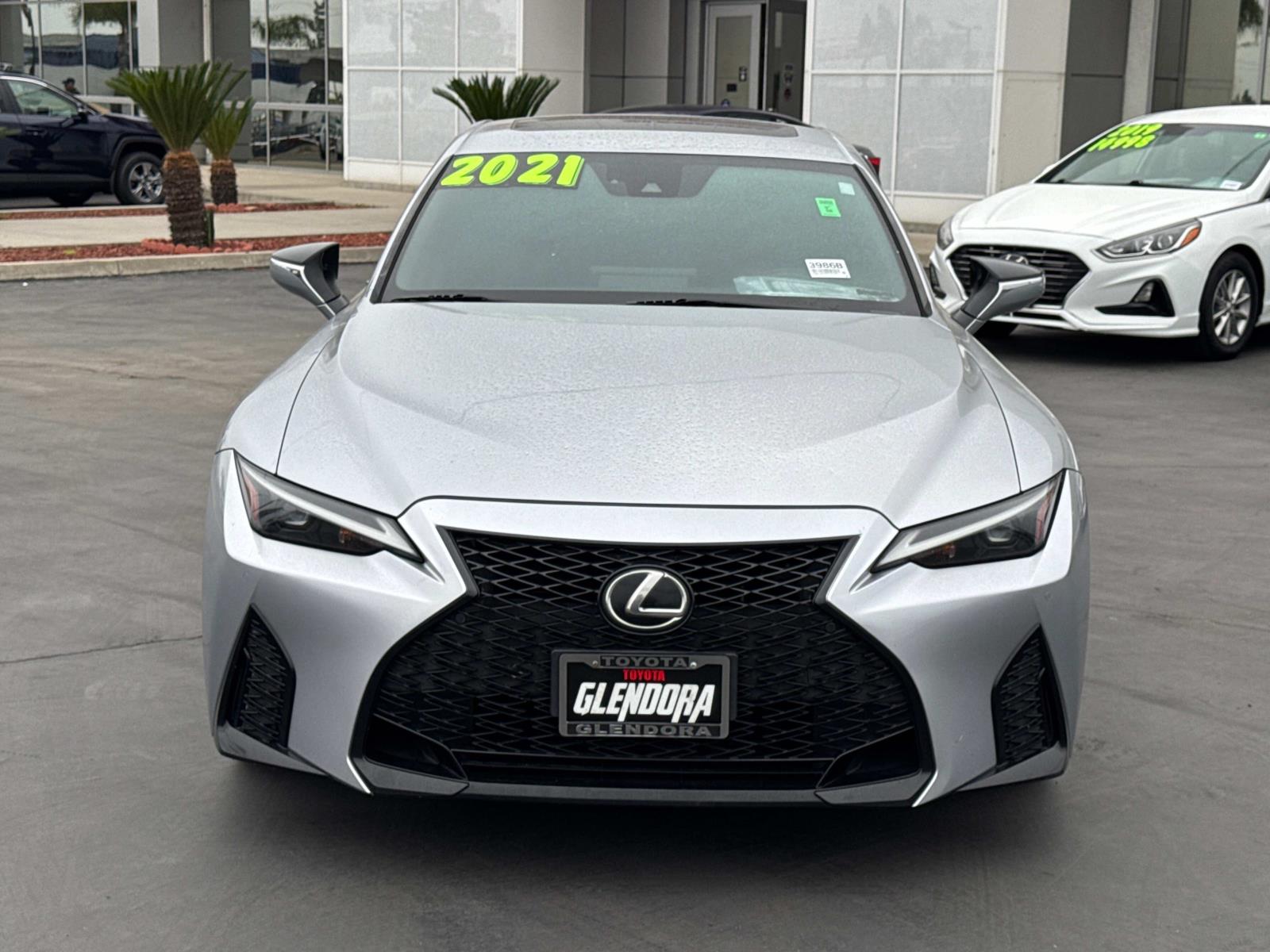Used 2021 Lexus IS 350 F SPORT with VIN JTHGZ1B26M5042480 for sale in Glendora, CA