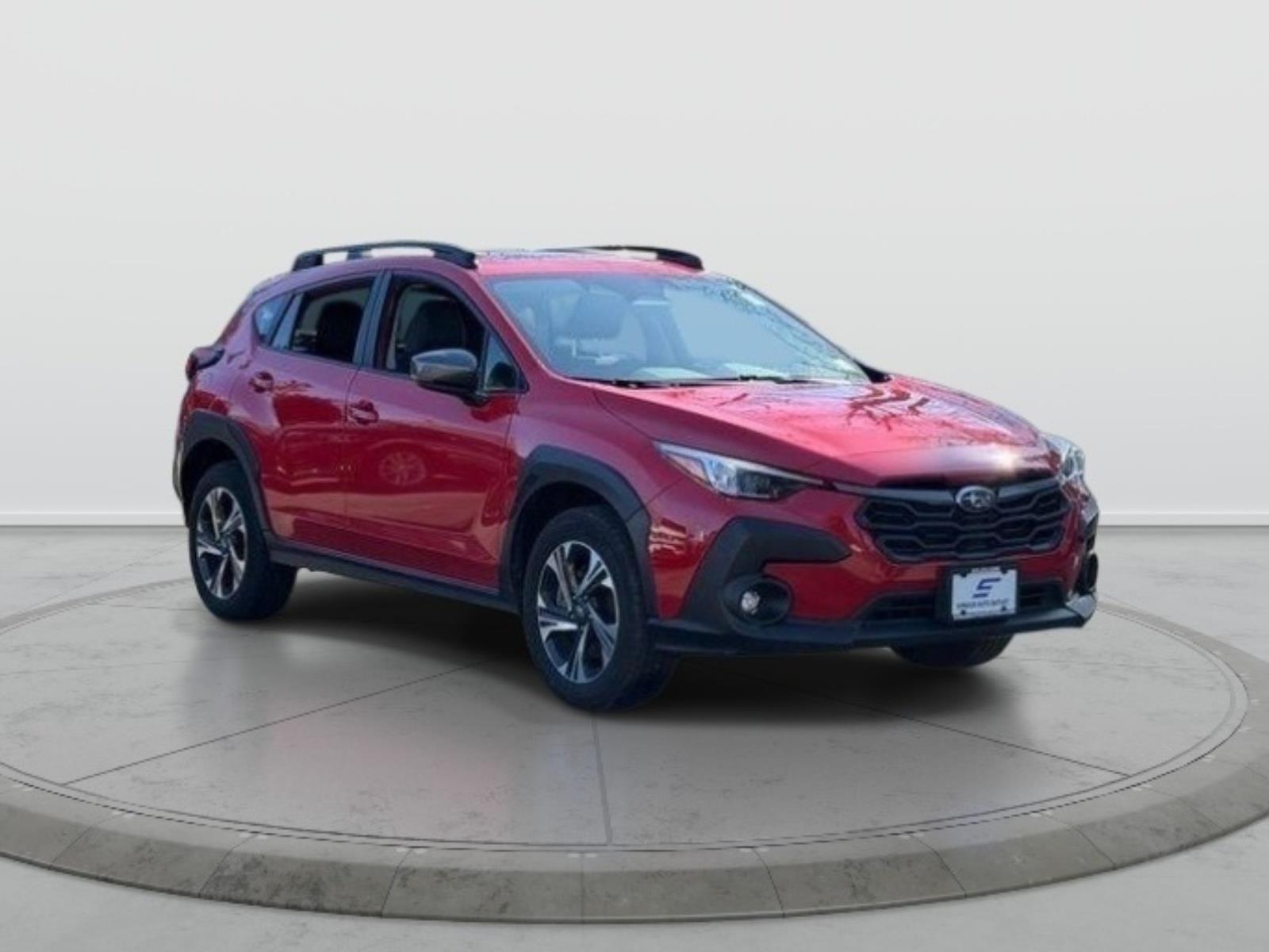 Pure Red 2024 Subaru Crosstrek Premium AWD SUV / Crossover All-Wheel Drive Continuously Variable Transmission
