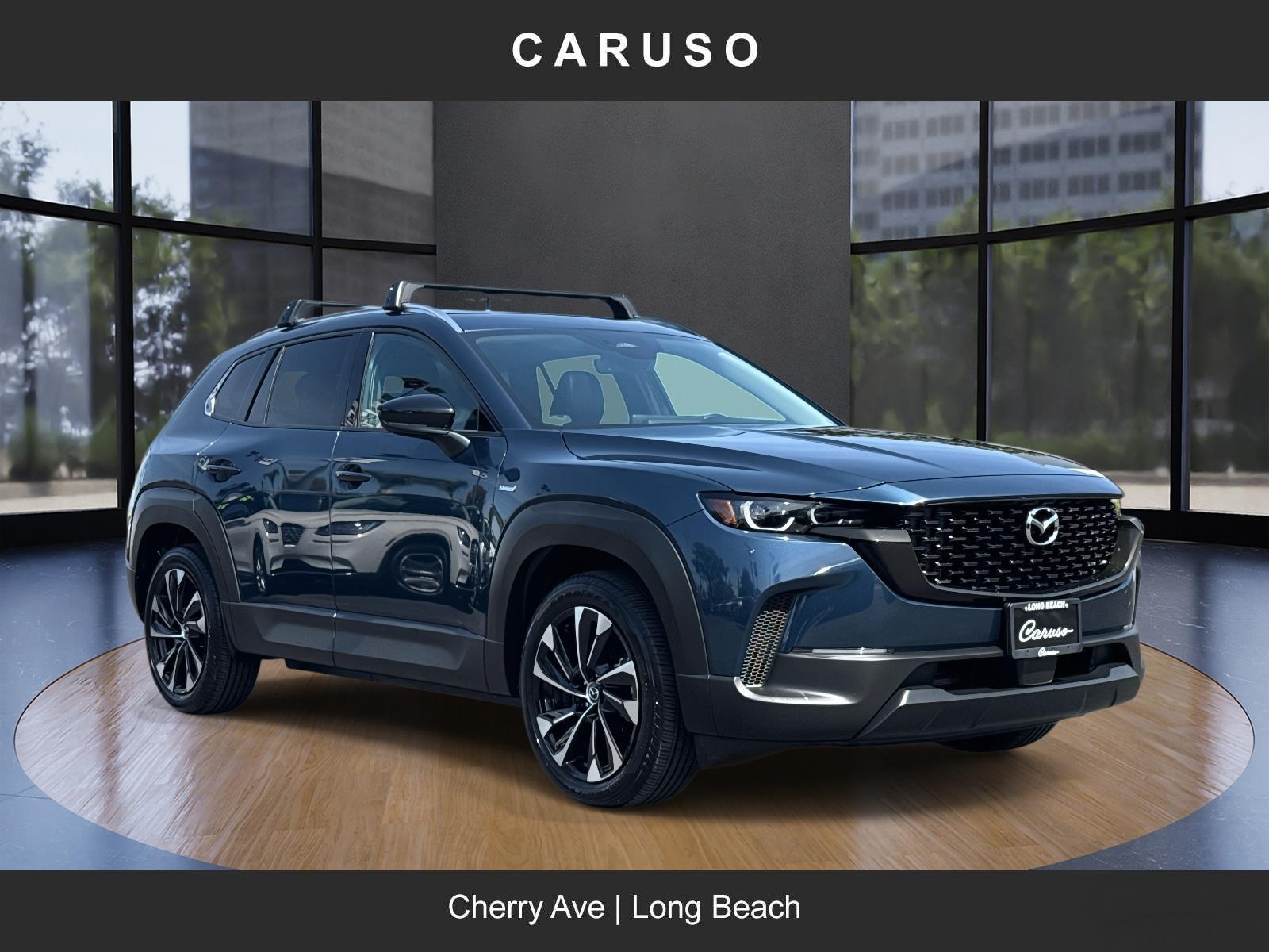 Blue Metallic 2025 Mazda CX-50 Hybrid Premium Plus AWD SUV / Crossover All-Wheel Drive Continuously Variable Transmission