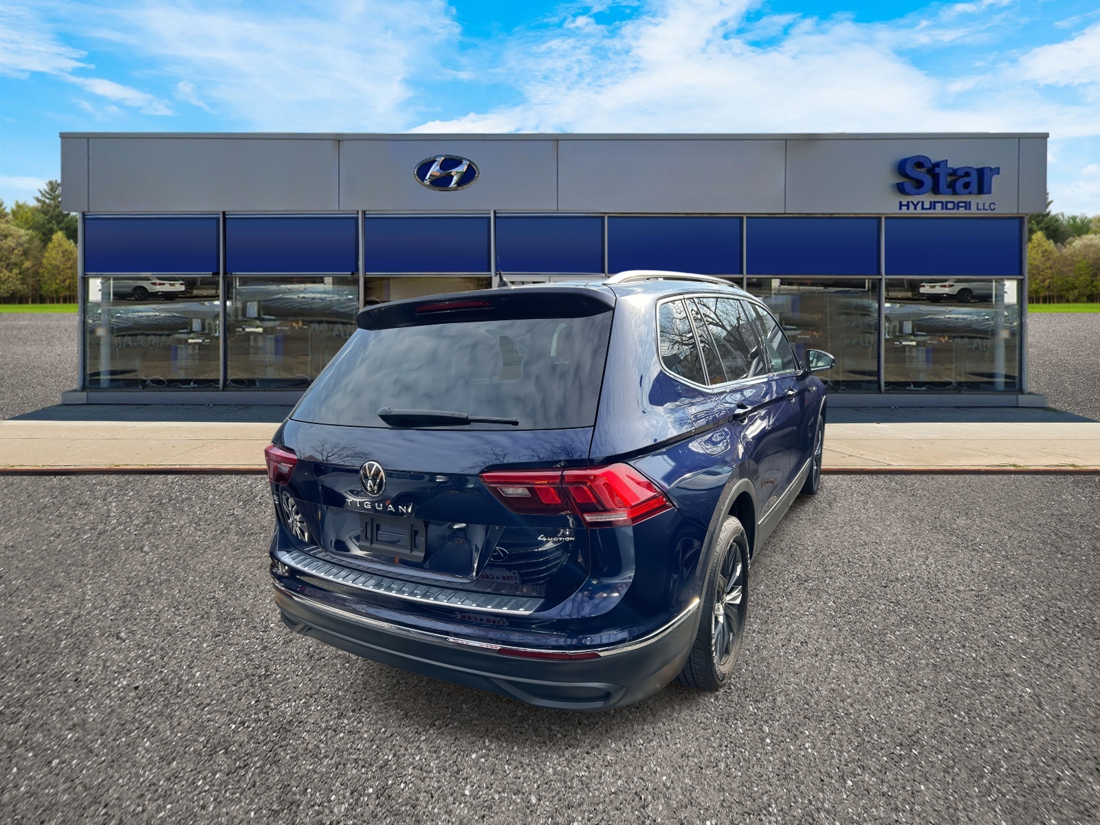 used 2022 Volkswagen Tiguan car, priced at $20,999