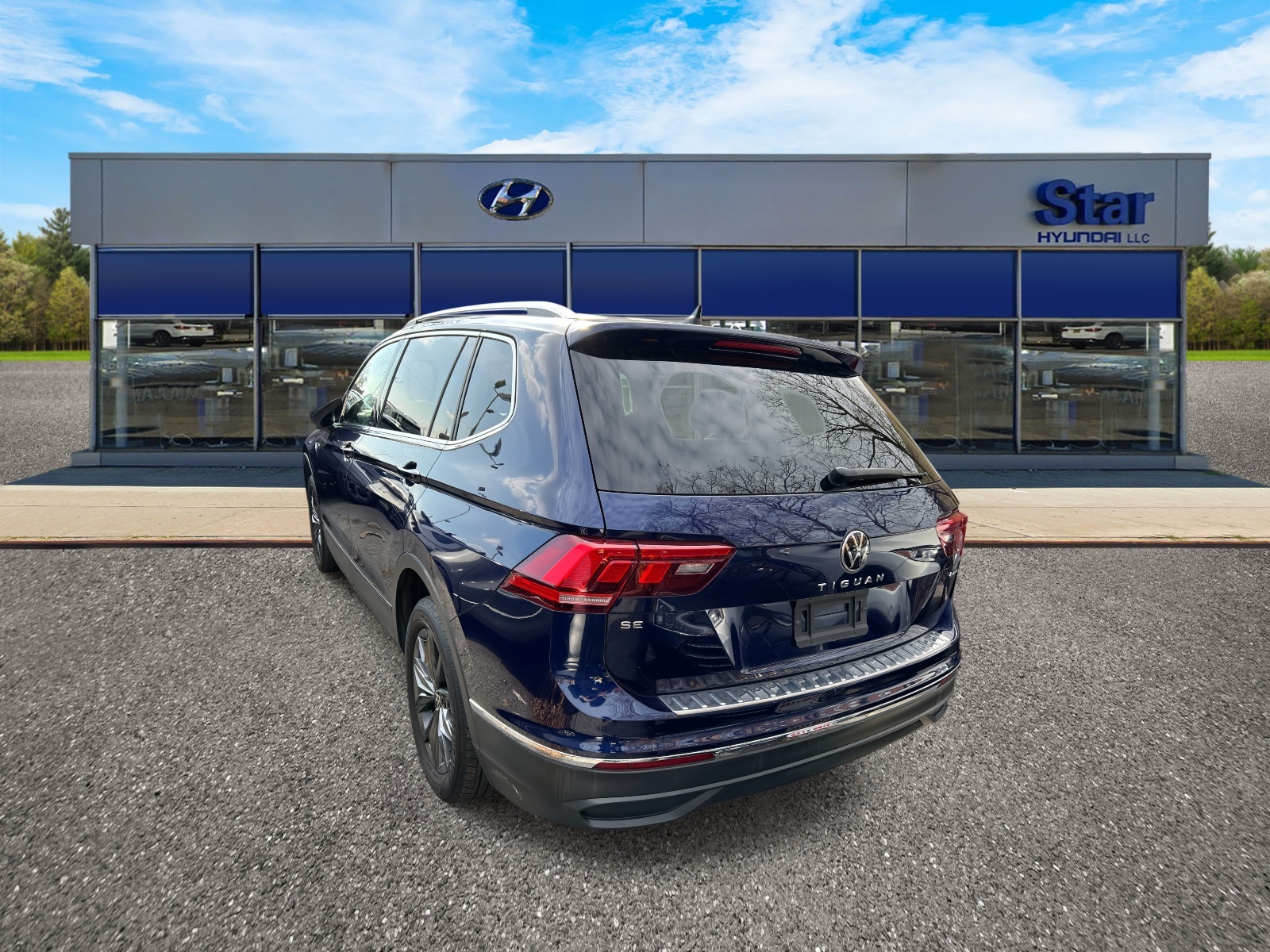 used 2022 Volkswagen Tiguan car, priced at $20,999