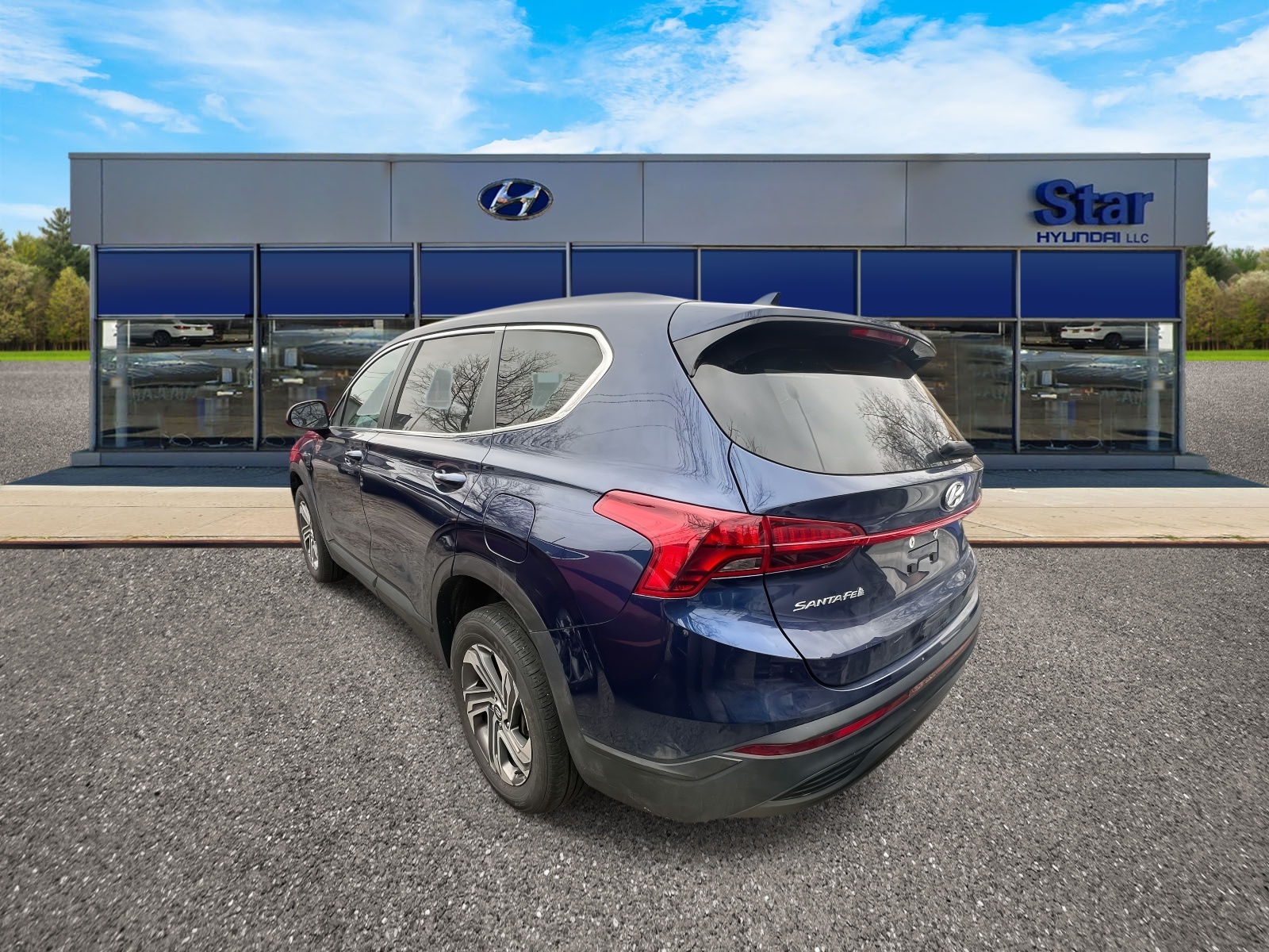 used 2023 Hyundai Santa Fe car, priced at $22,995