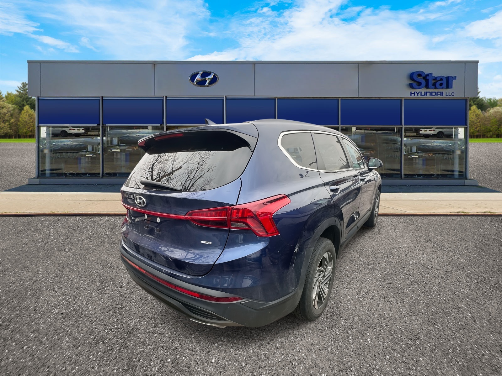 used 2023 Hyundai Santa Fe car, priced at $22,995