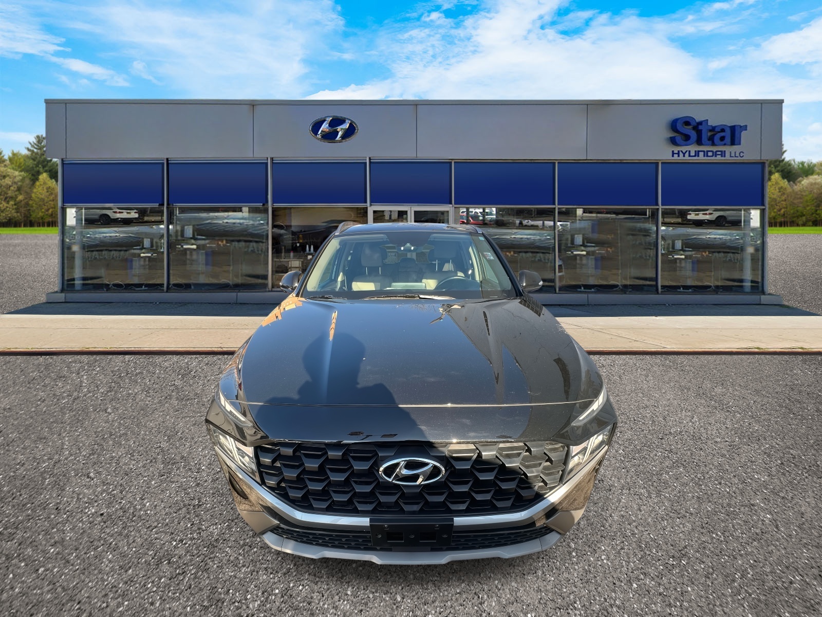 used 2023 Hyundai Santa Fe car, priced at $22,999