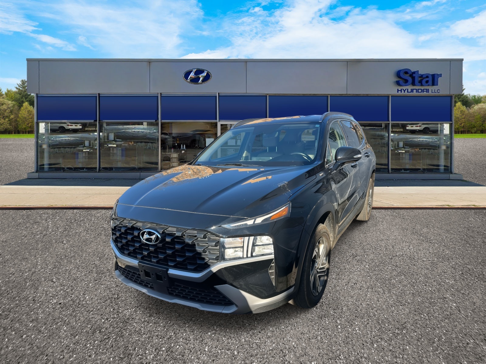 used 2023 Hyundai Santa Fe car, priced at $22,999