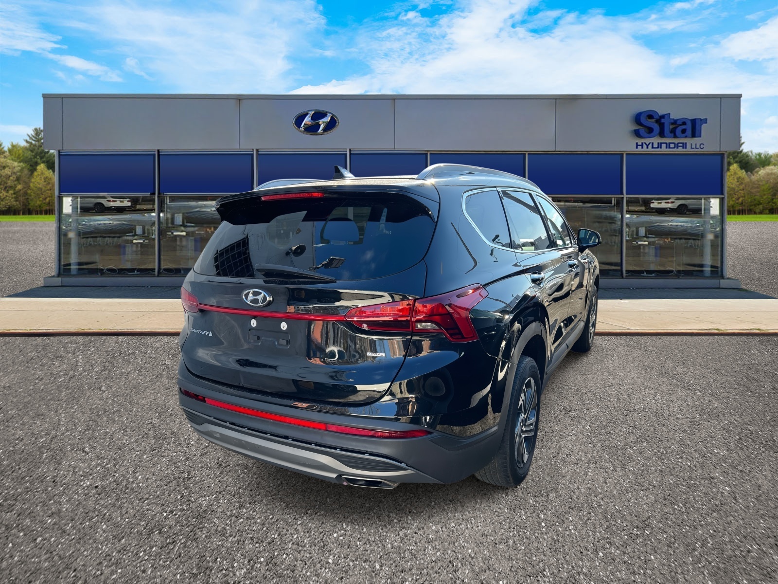 used 2023 Hyundai Santa Fe car, priced at $22,999