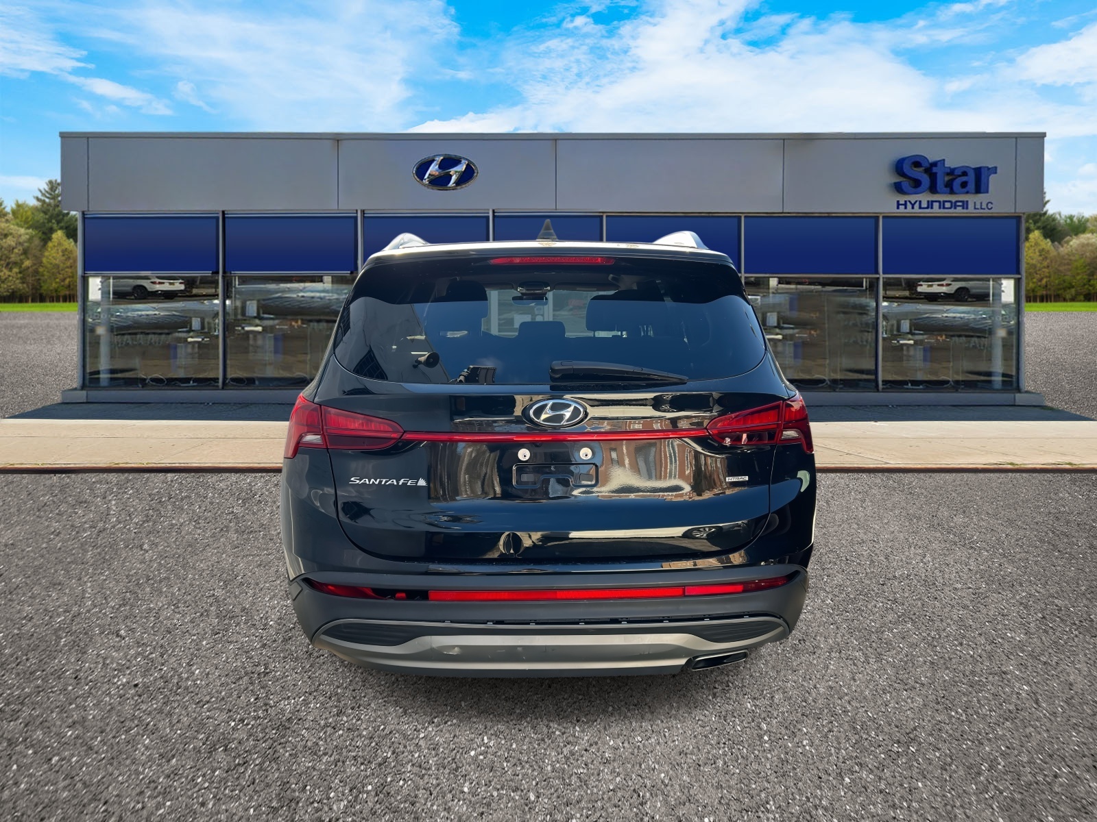 used 2023 Hyundai Santa Fe car, priced at $22,999