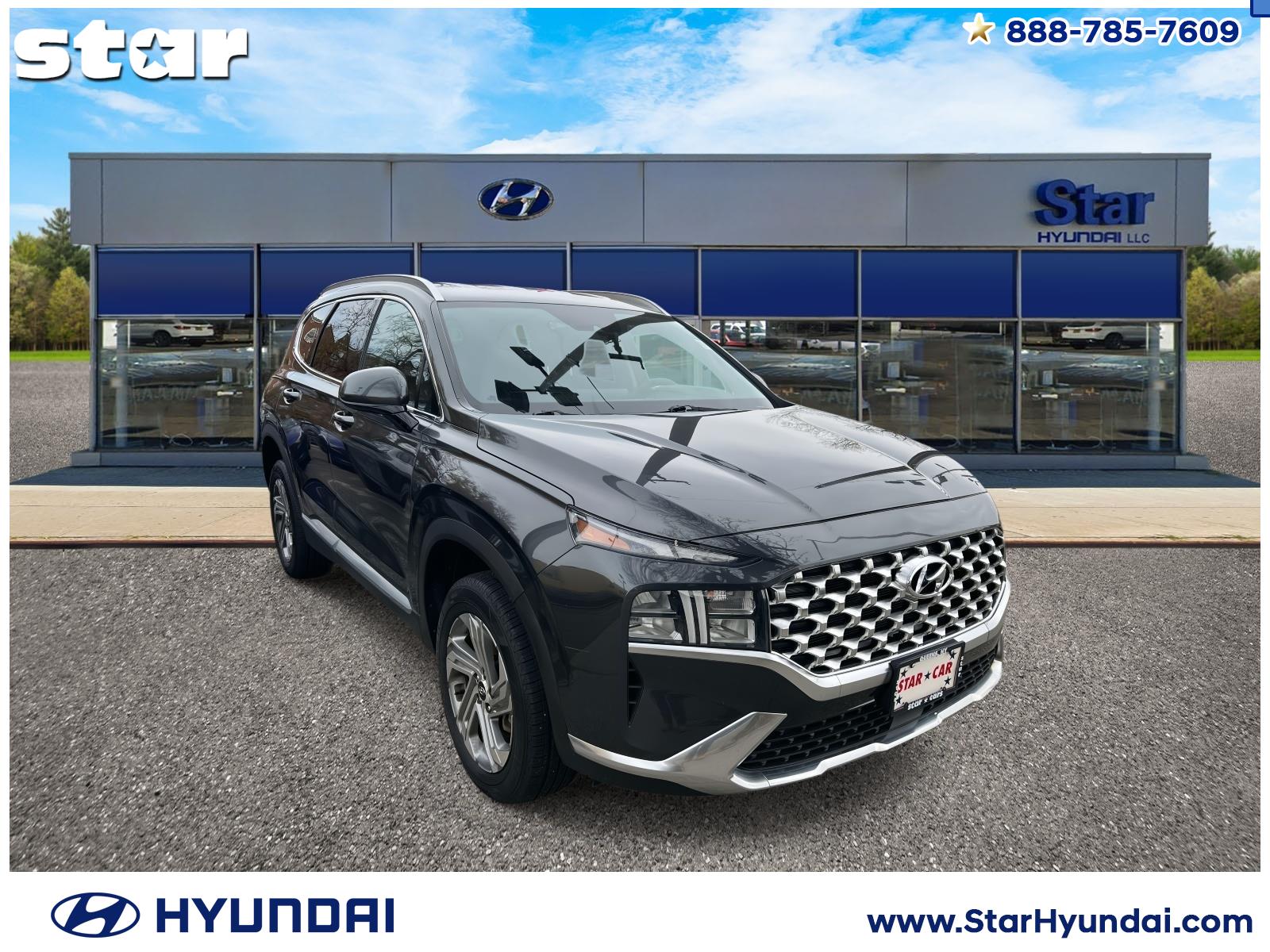 used 2022 Hyundai Santa Fe car, priced at $22,995