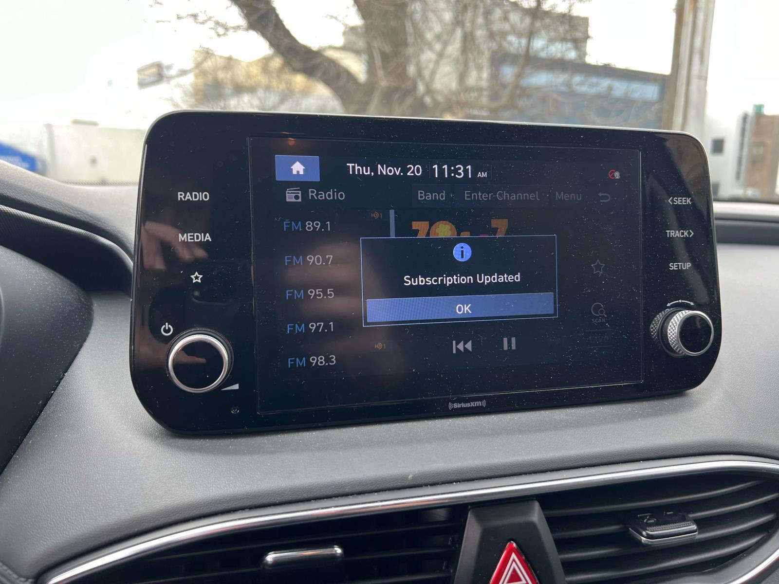 used 2022 Hyundai Santa Fe car, priced at $22,995