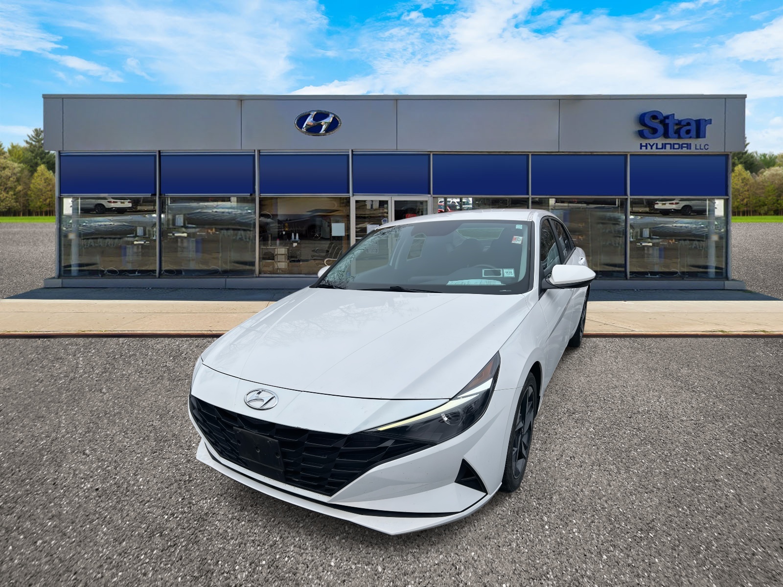 used 2023 Hyundai Elantra car, priced at $18,995