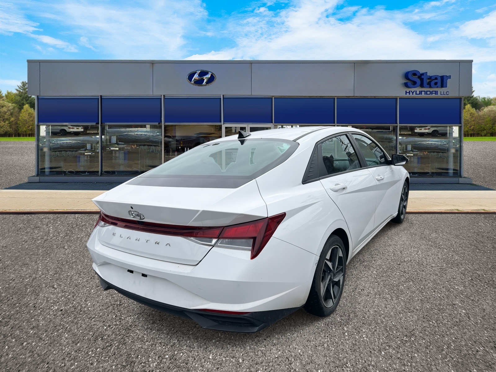 used 2023 Hyundai Elantra car, priced at $18,995