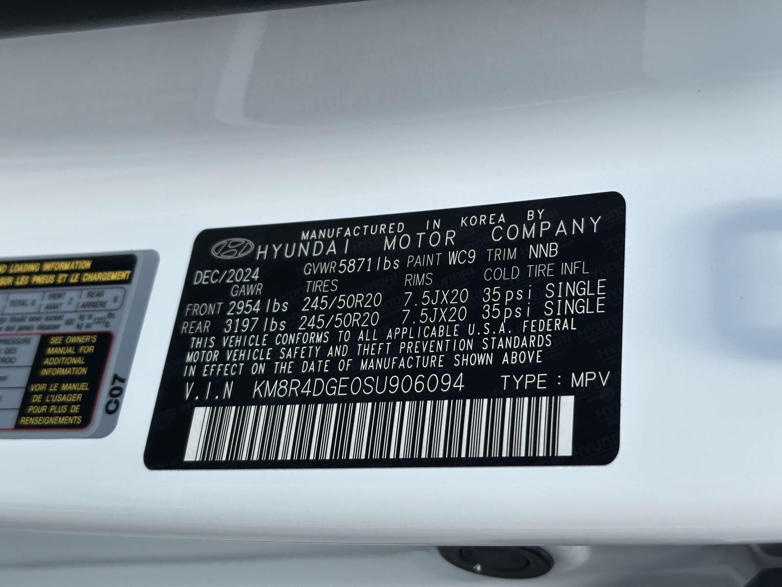 used 2025 Hyundai Palisade car, priced at $42,999