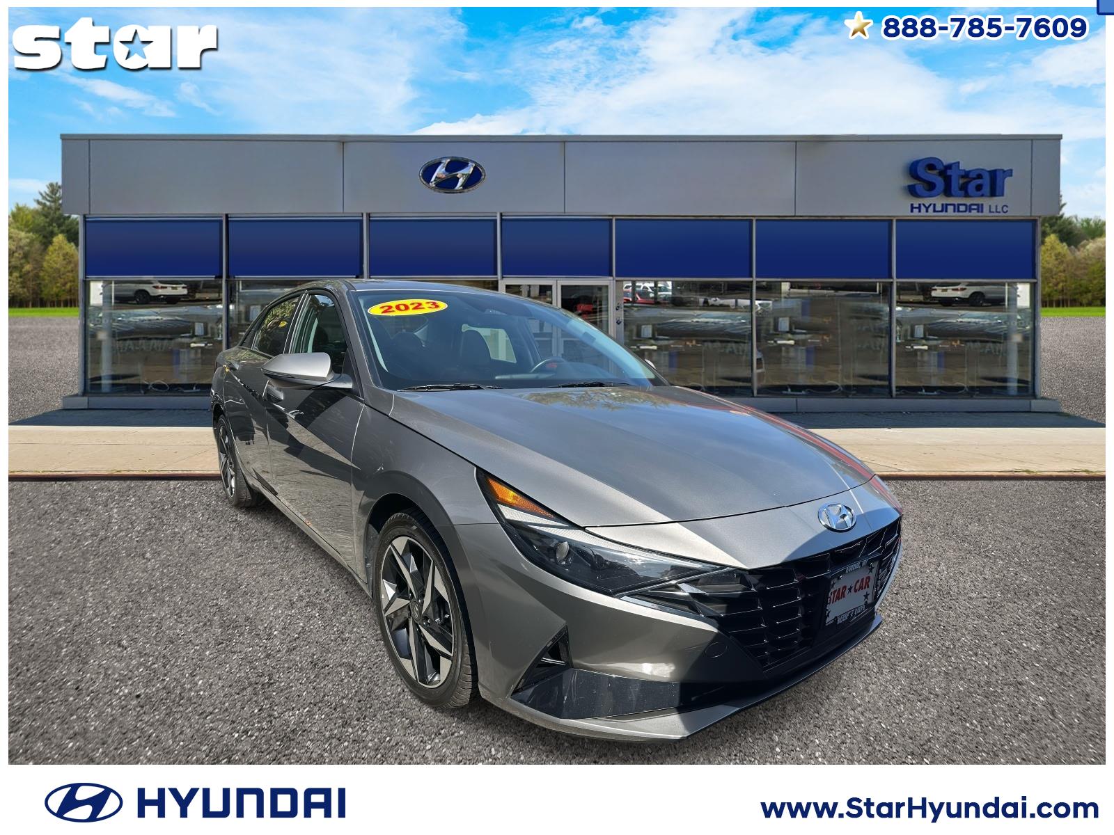 used 2023 Hyundai Elantra Hybrid car, priced at $21,599