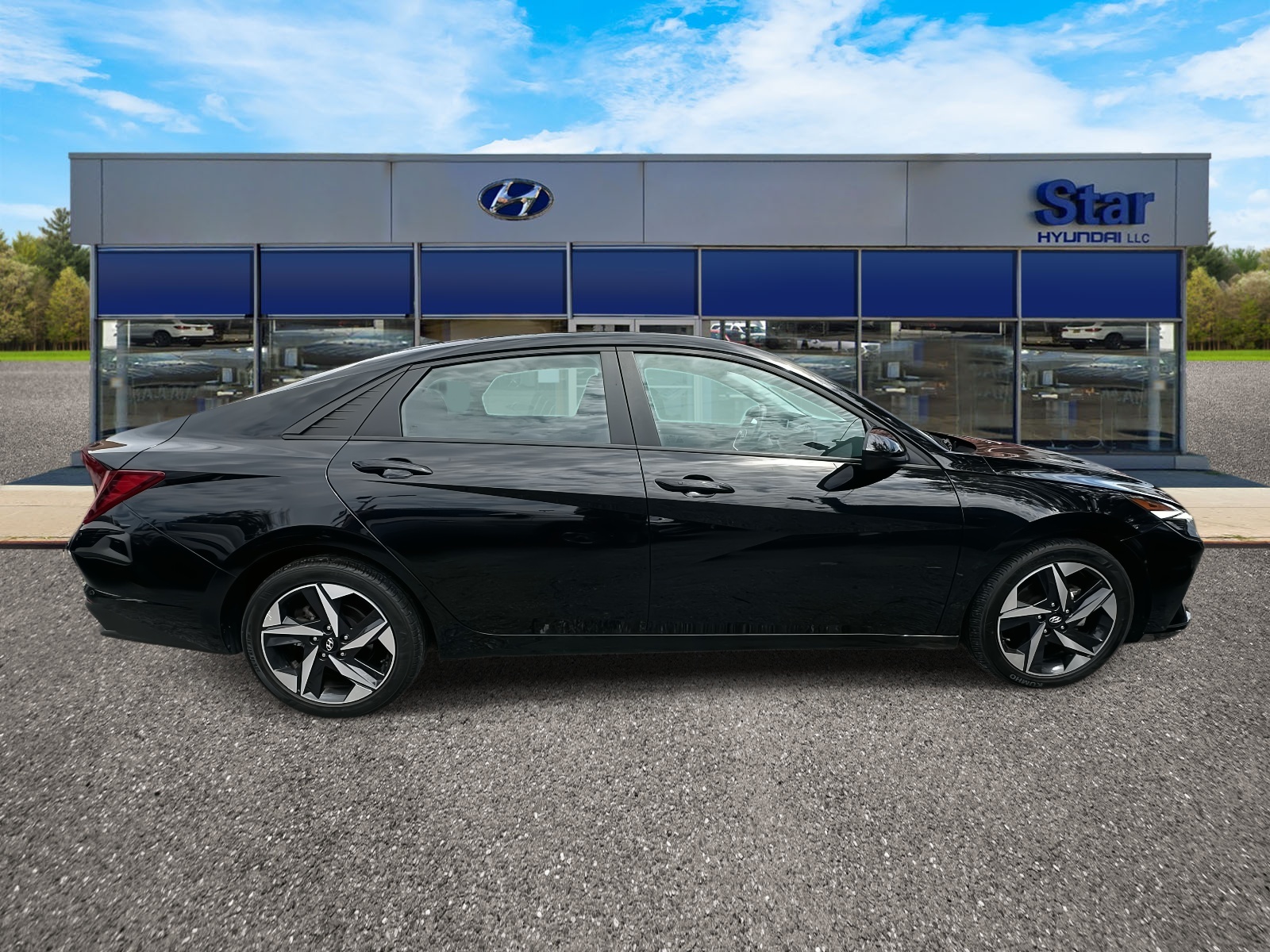 used 2023 Hyundai Elantra car, priced at $18,599