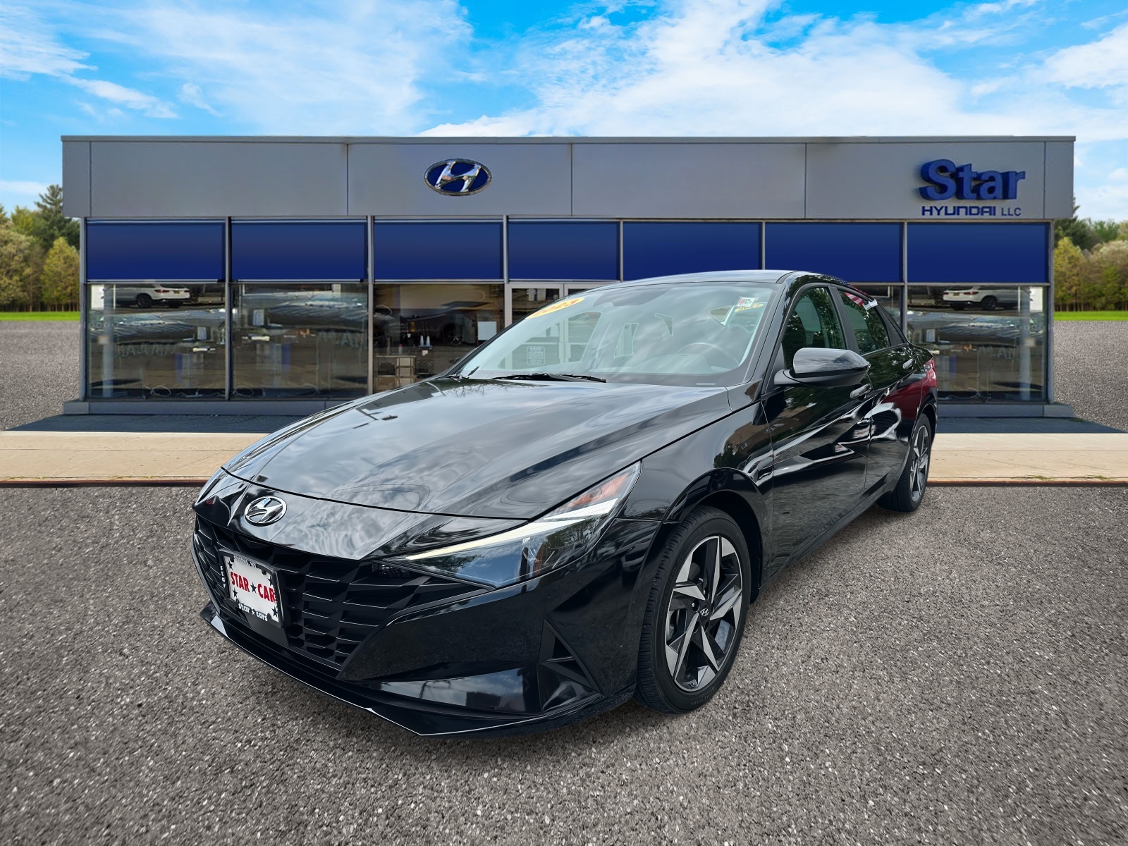 used 2023 Hyundai Elantra car, priced at $18,599