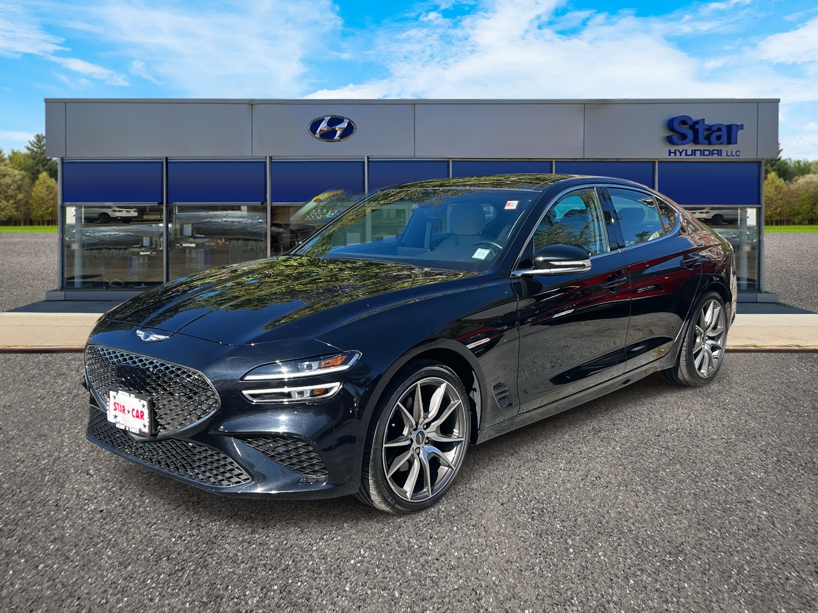 used 2022 Genesis G70 car, priced at $30,495