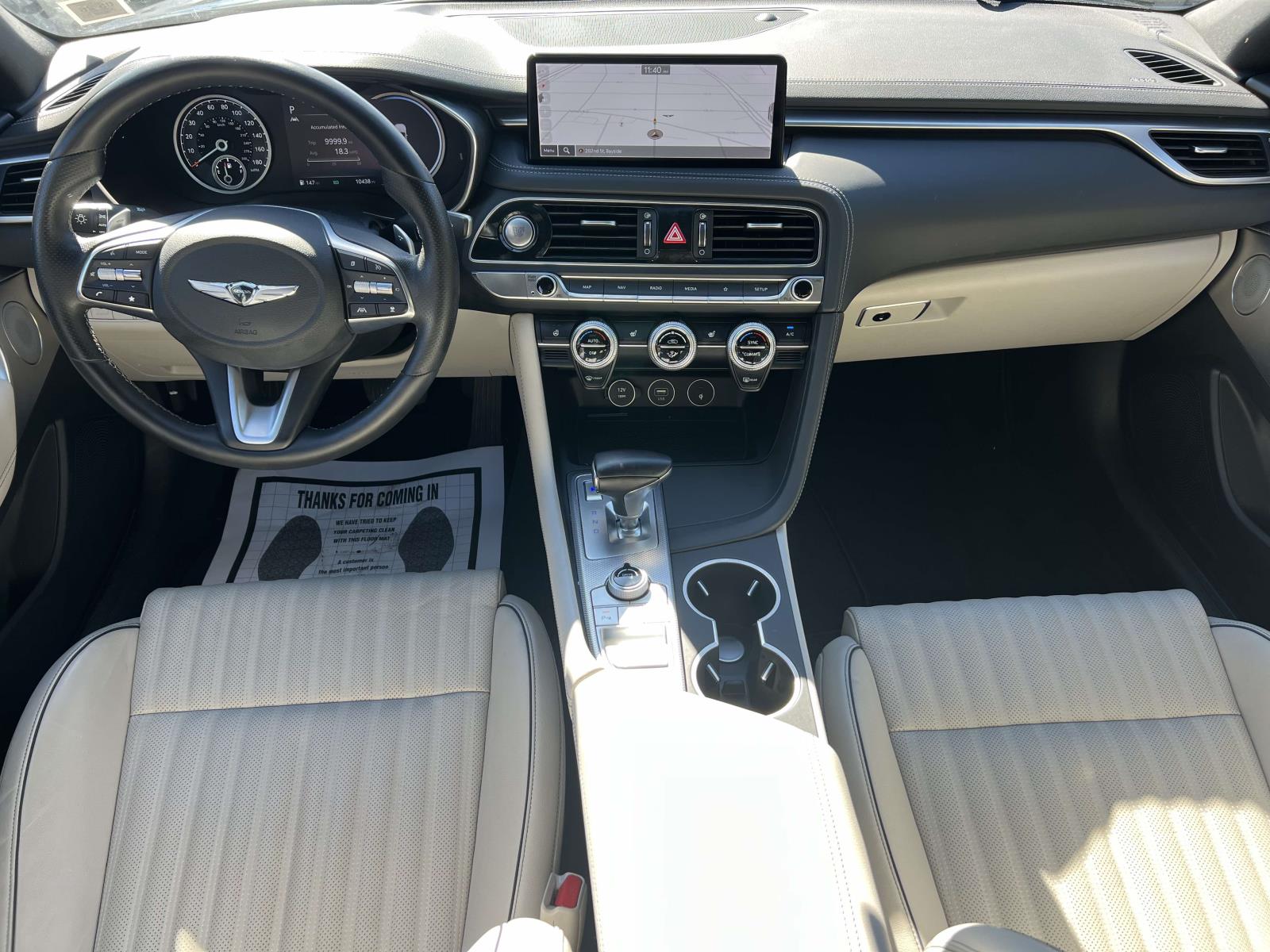 used 2022 Genesis G70 car, priced at $30,495