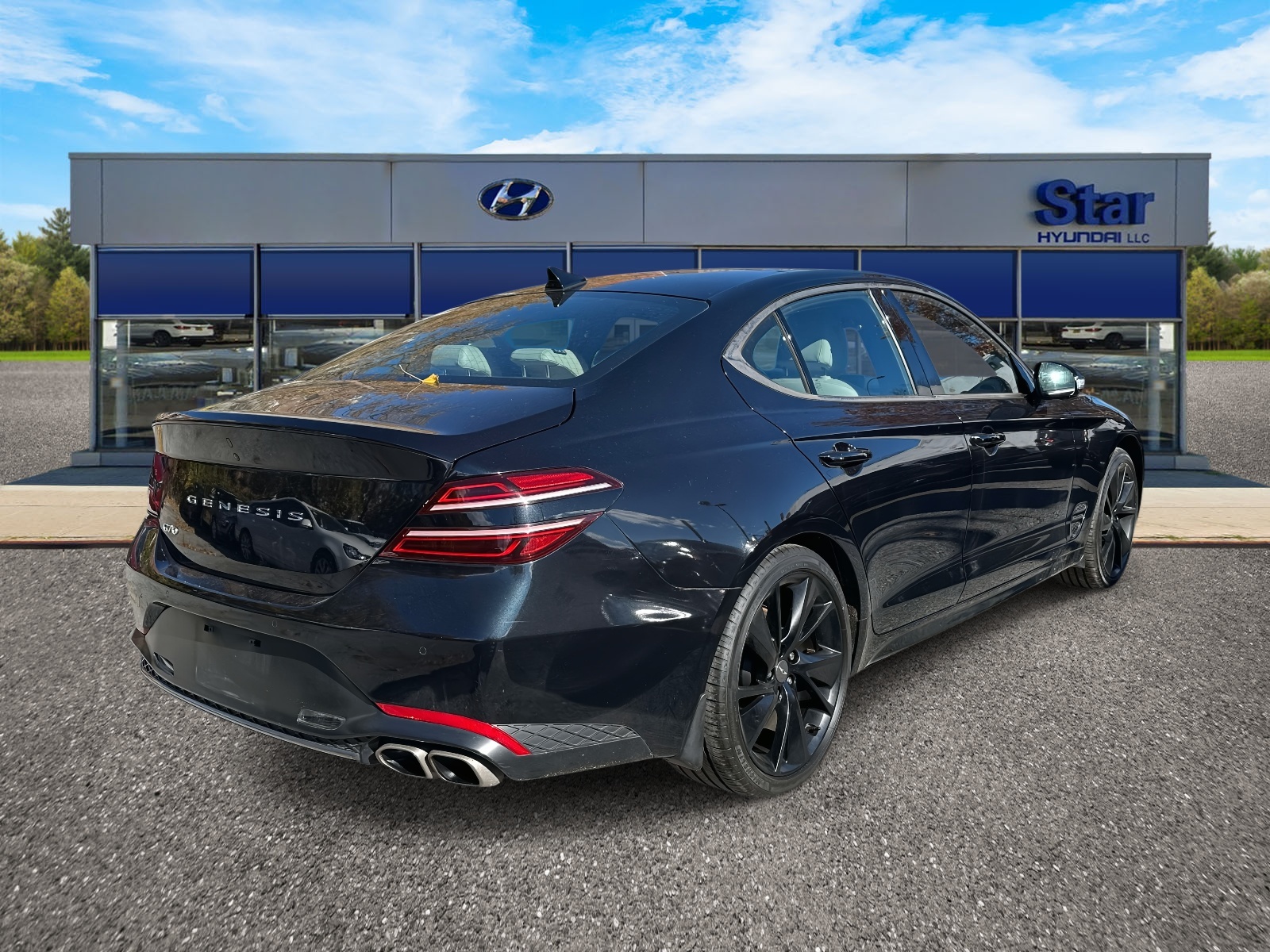 used 2023 Genesis G70 car, priced at $31,995