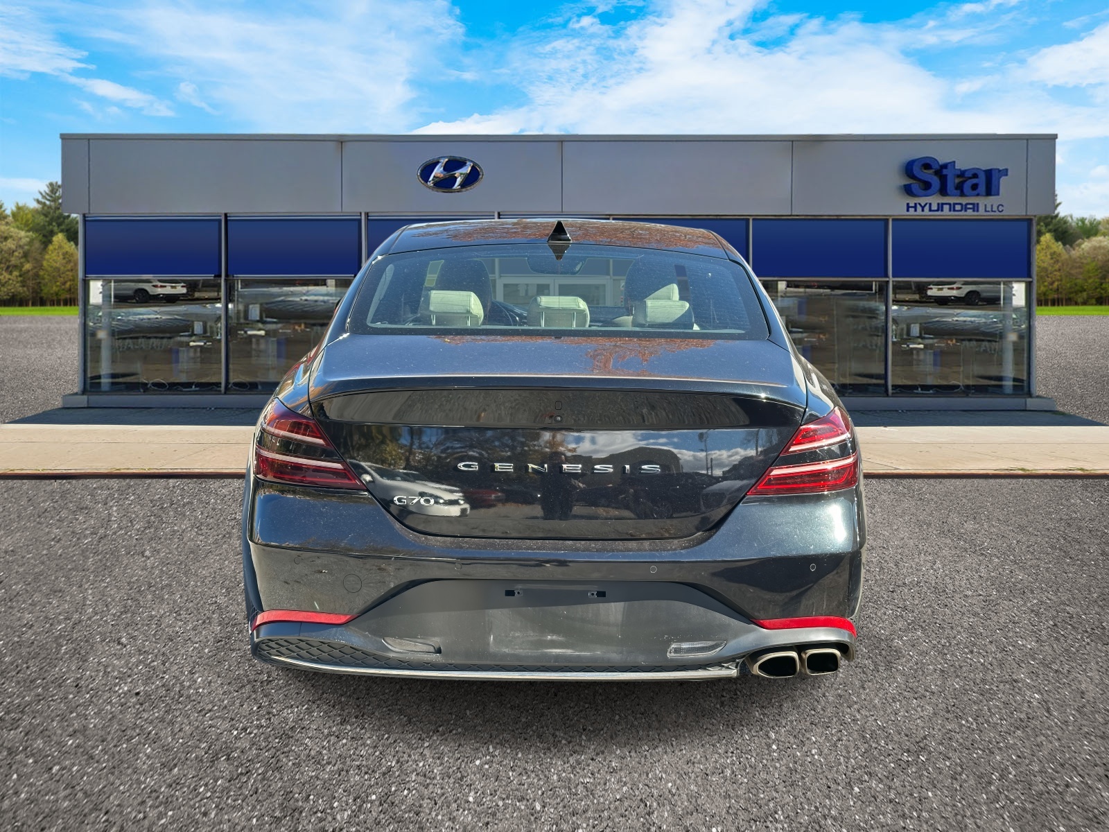 used 2023 Genesis G70 car, priced at $31,995
