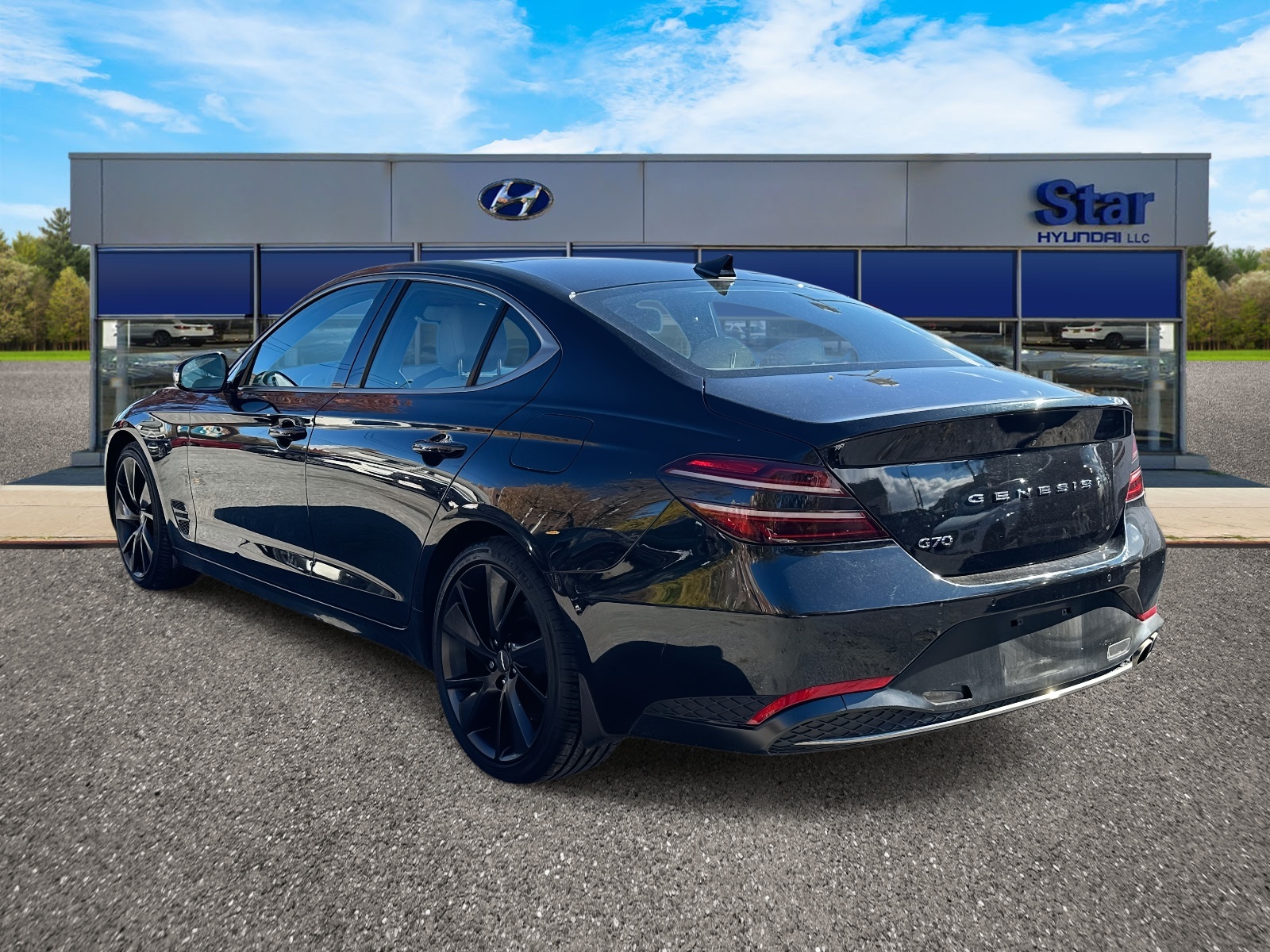 used 2023 Genesis G70 car, priced at $31,995