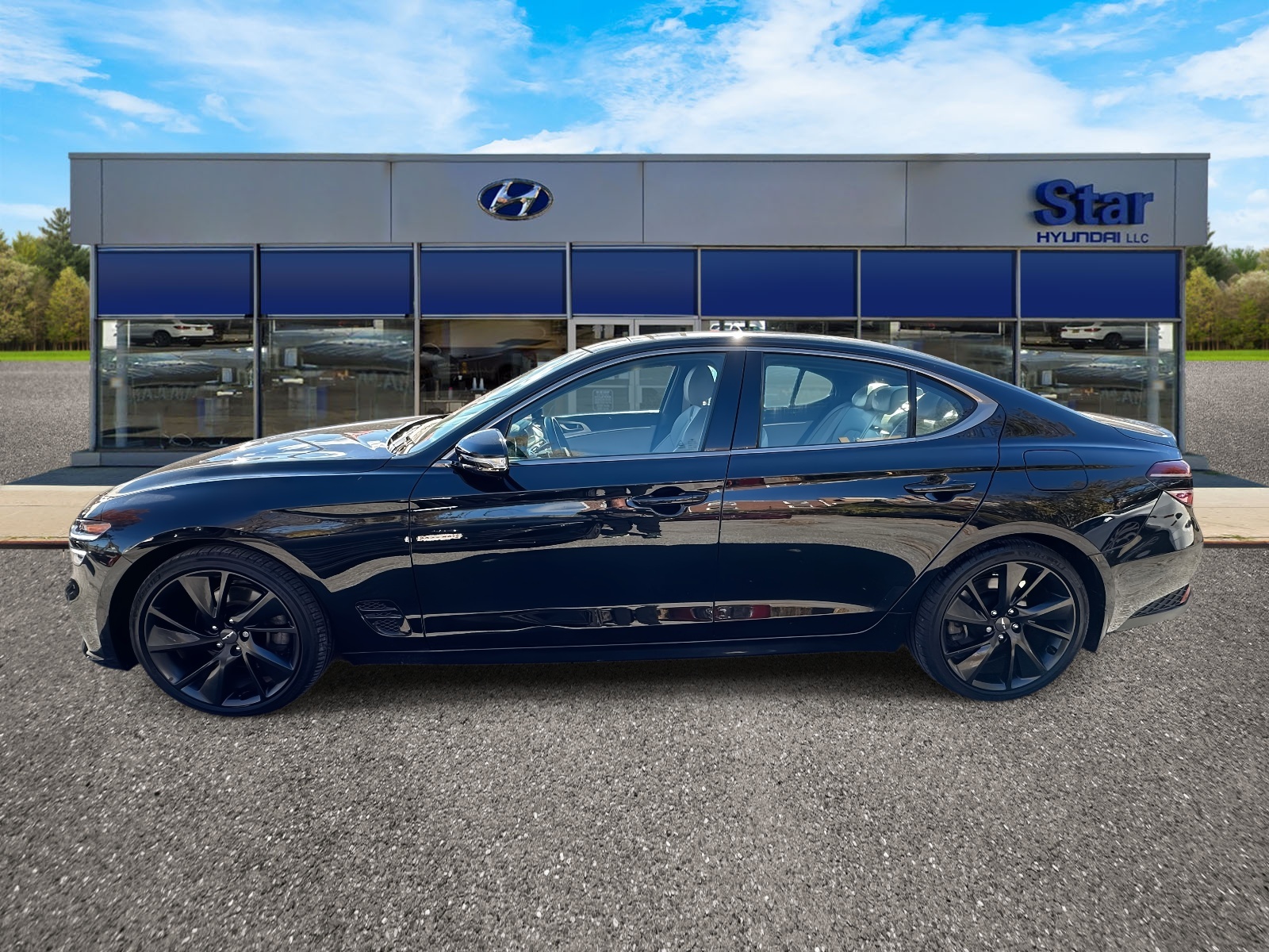used 2023 Genesis G70 car, priced at $31,995