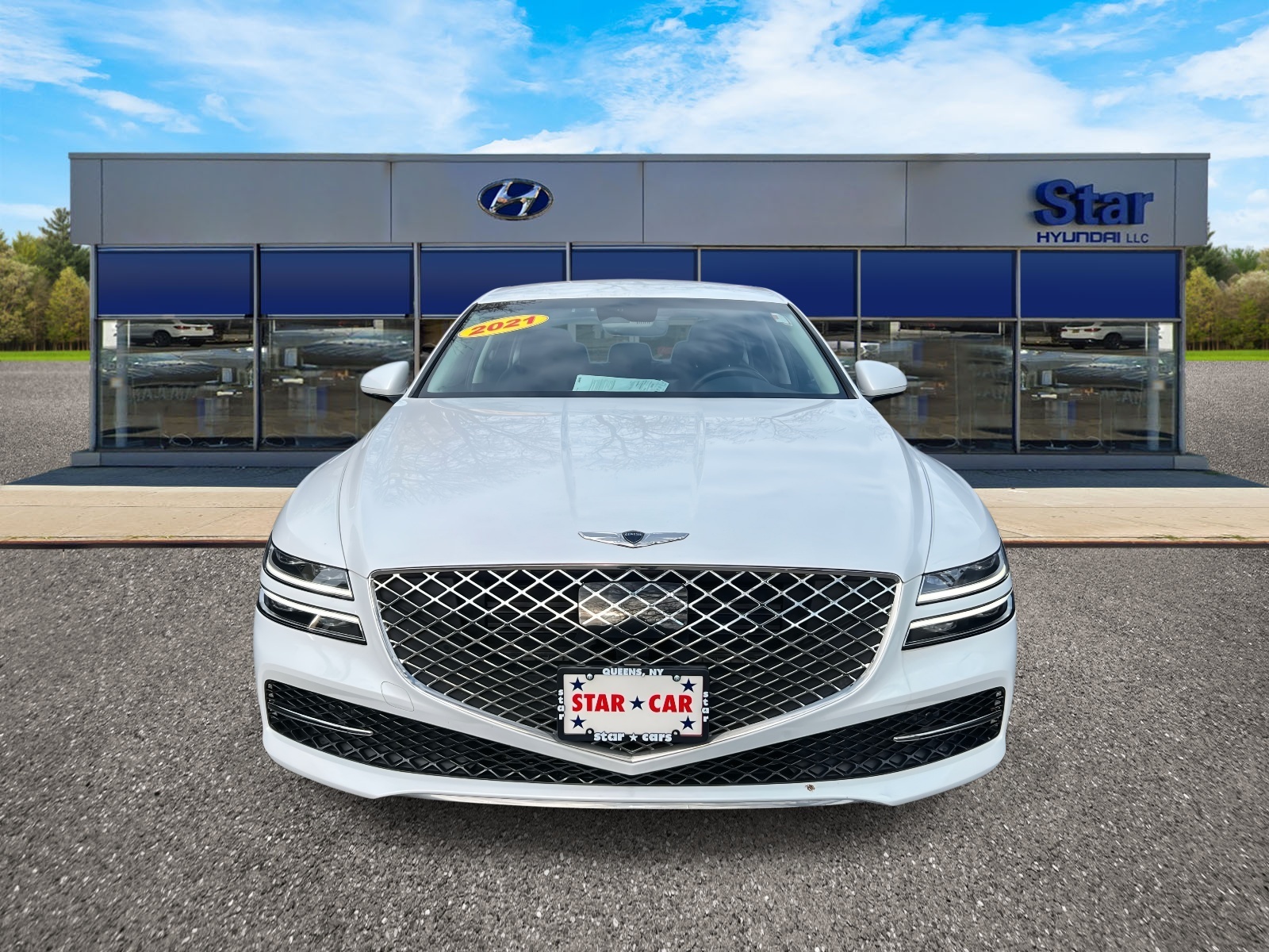 used 2021 Genesis G80 car, priced at $31,999