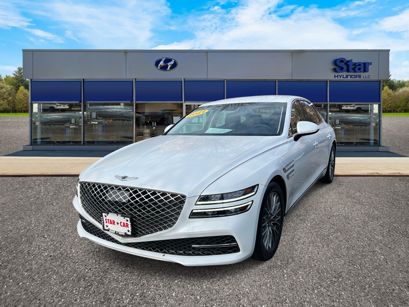 used 2021 Genesis G80 car, priced at $31,999