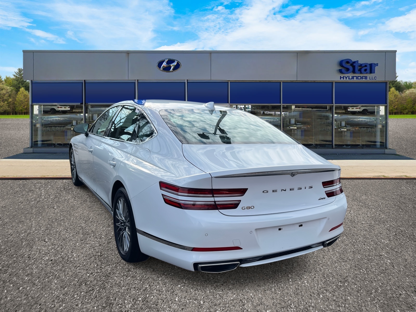 used 2021 Genesis G80 car, priced at $31,999