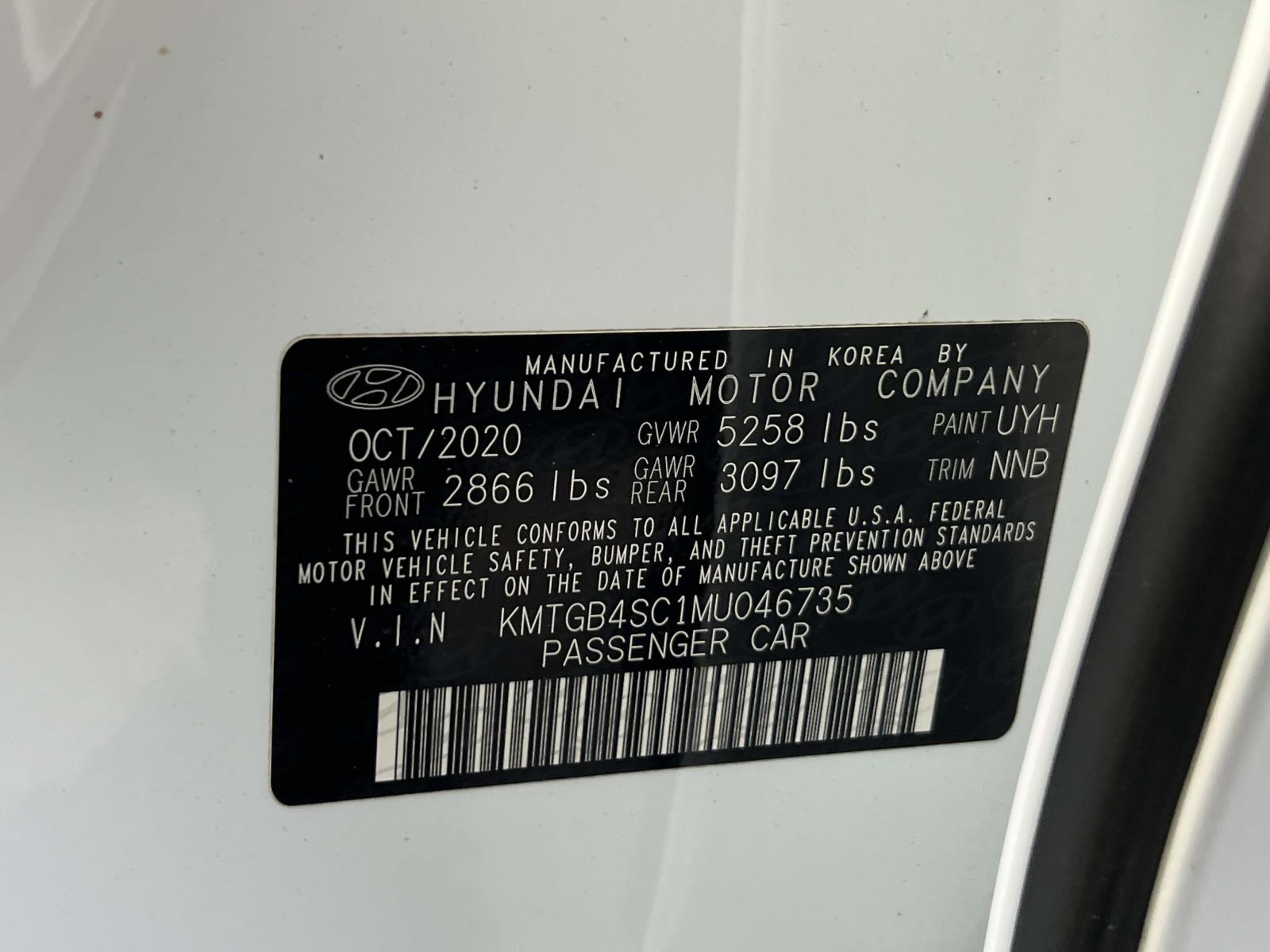 used 2021 Genesis G80 car, priced at $31,999
