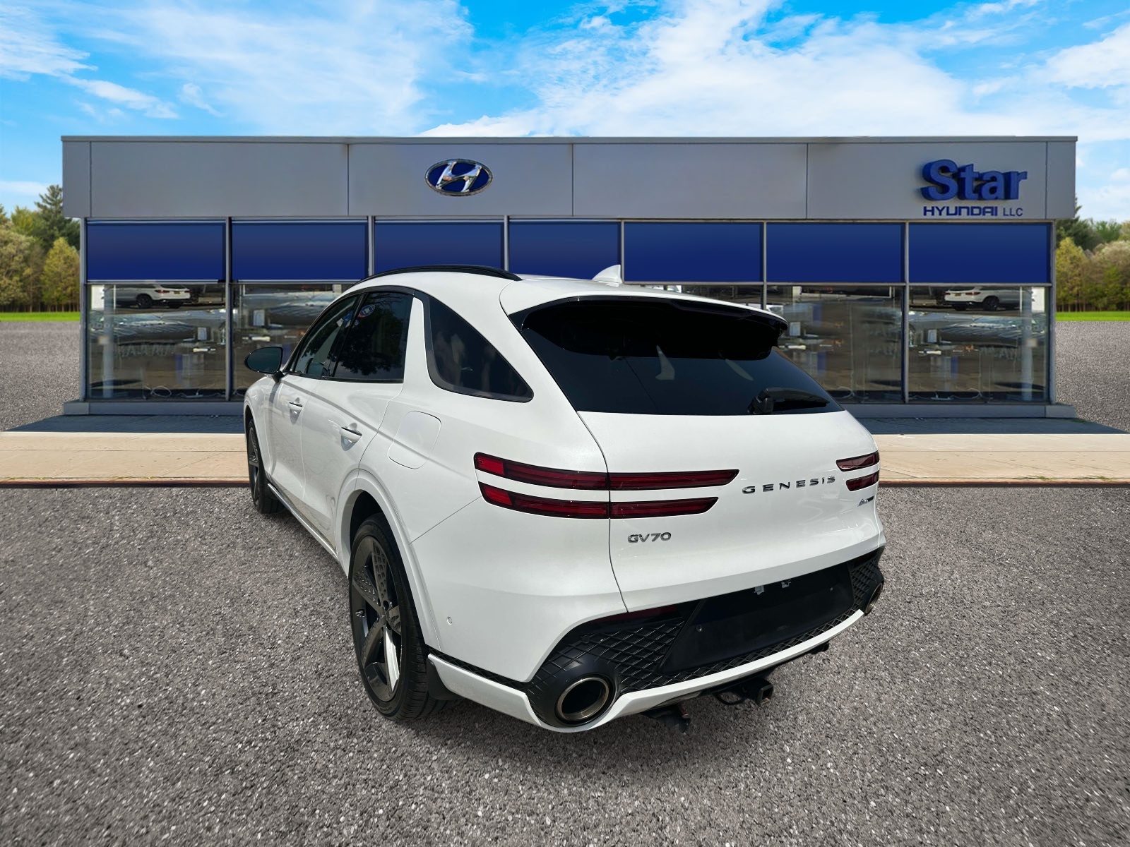 used 2022 Genesis GV70 car, priced at $42,999