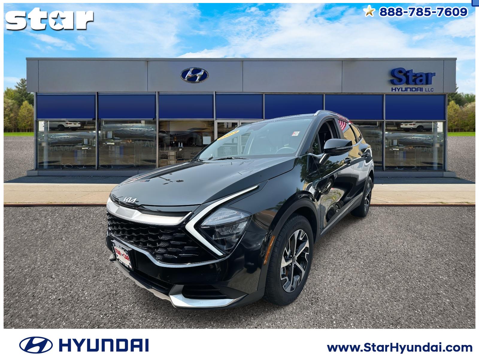 used 2023 Kia Sportage Hybrid car, priced at $25,999