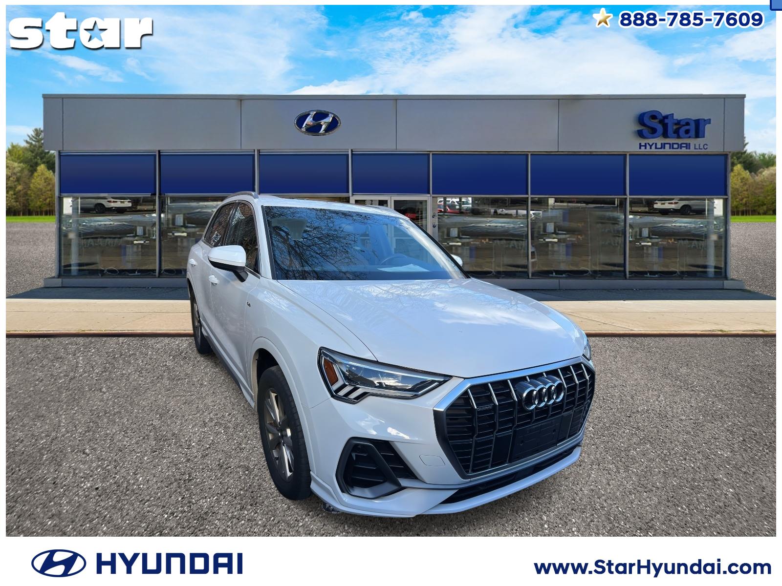 used 2023 Audi Q3 car, priced at $28,599