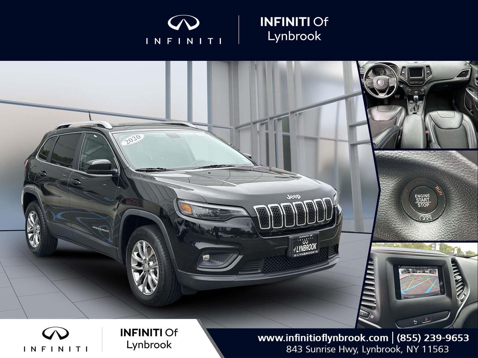 used 2020 Jeep Cherokee car, priced at $14,398