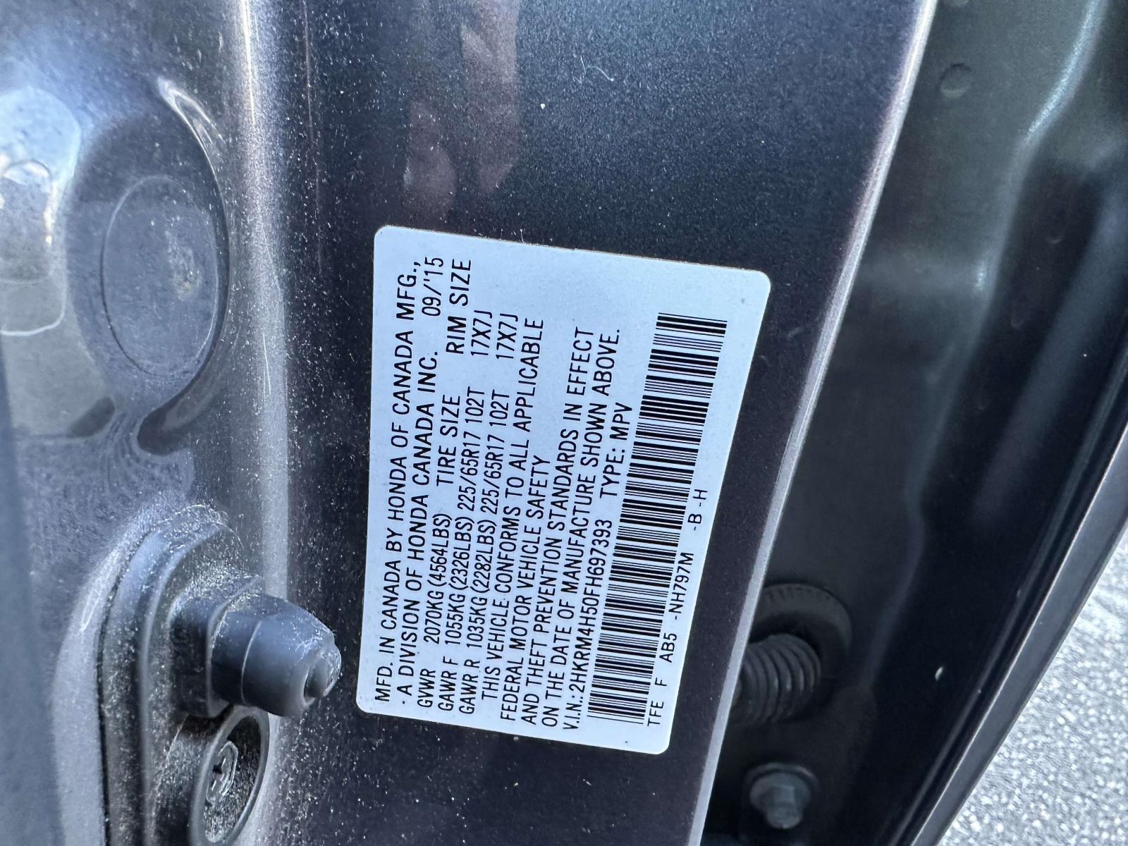 used 2015 Honda CR-V car, priced at $15,621