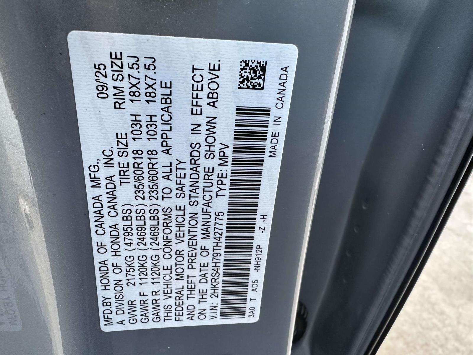 used 2026 Honda CR-V car, priced at $35,787