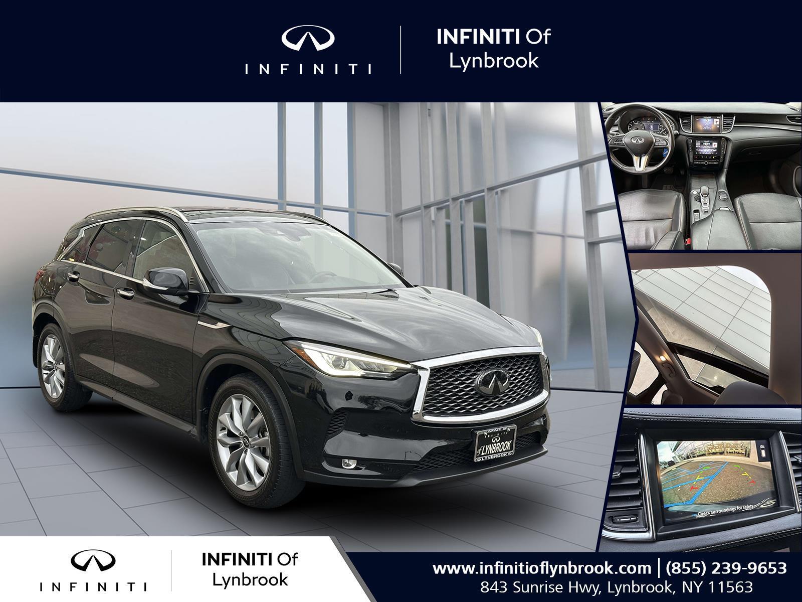 used 2022 INFINITI QX50 car, priced at $29,998