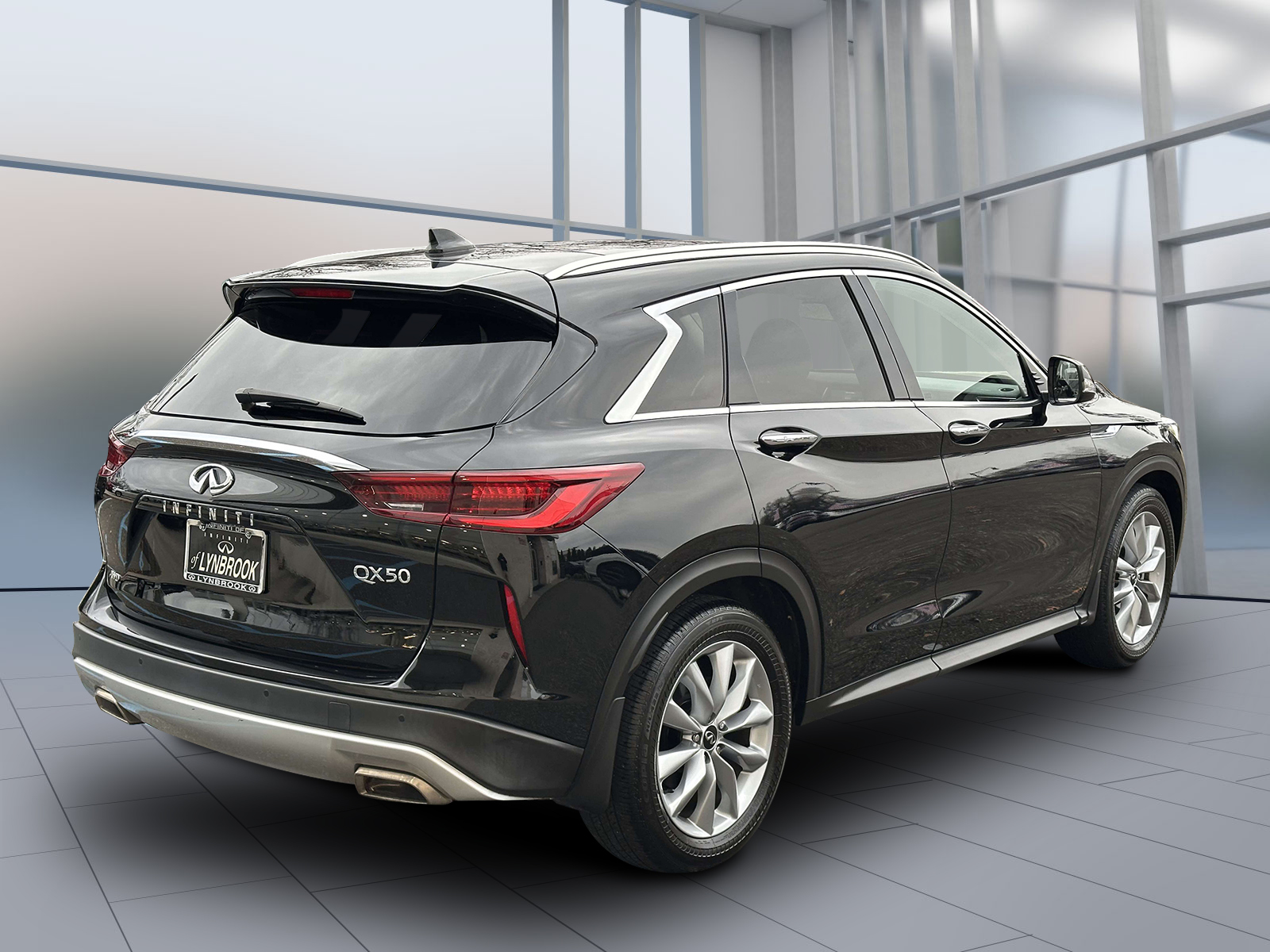 used 2022 INFINITI QX50 car, priced at $29,998