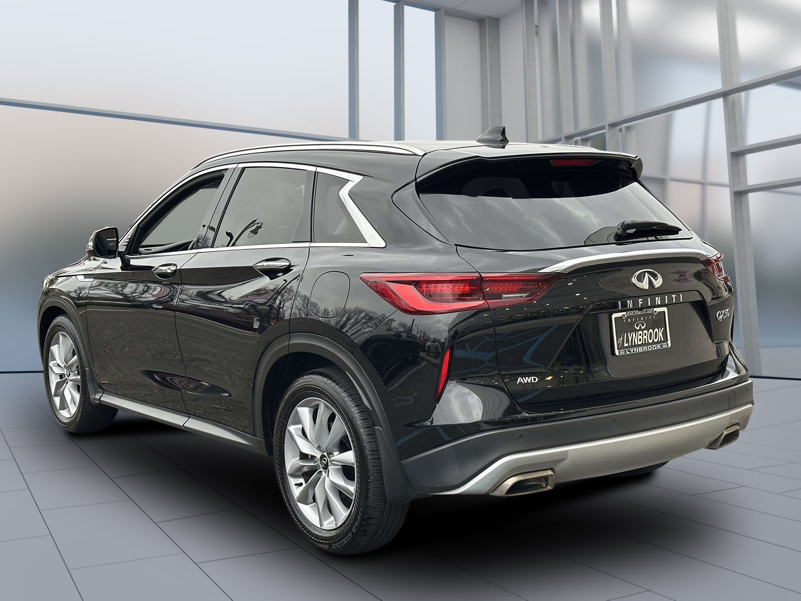 used 2022 INFINITI QX50 car, priced at $29,998