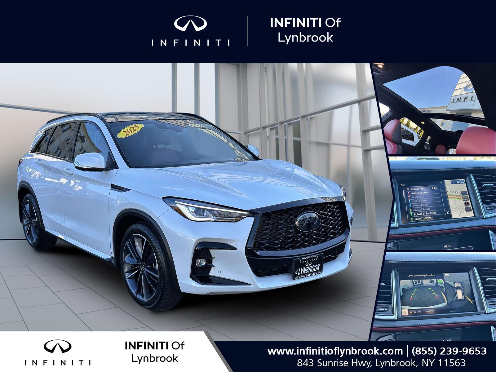 used 2025 INFINITI QX50 car, priced at $42,898