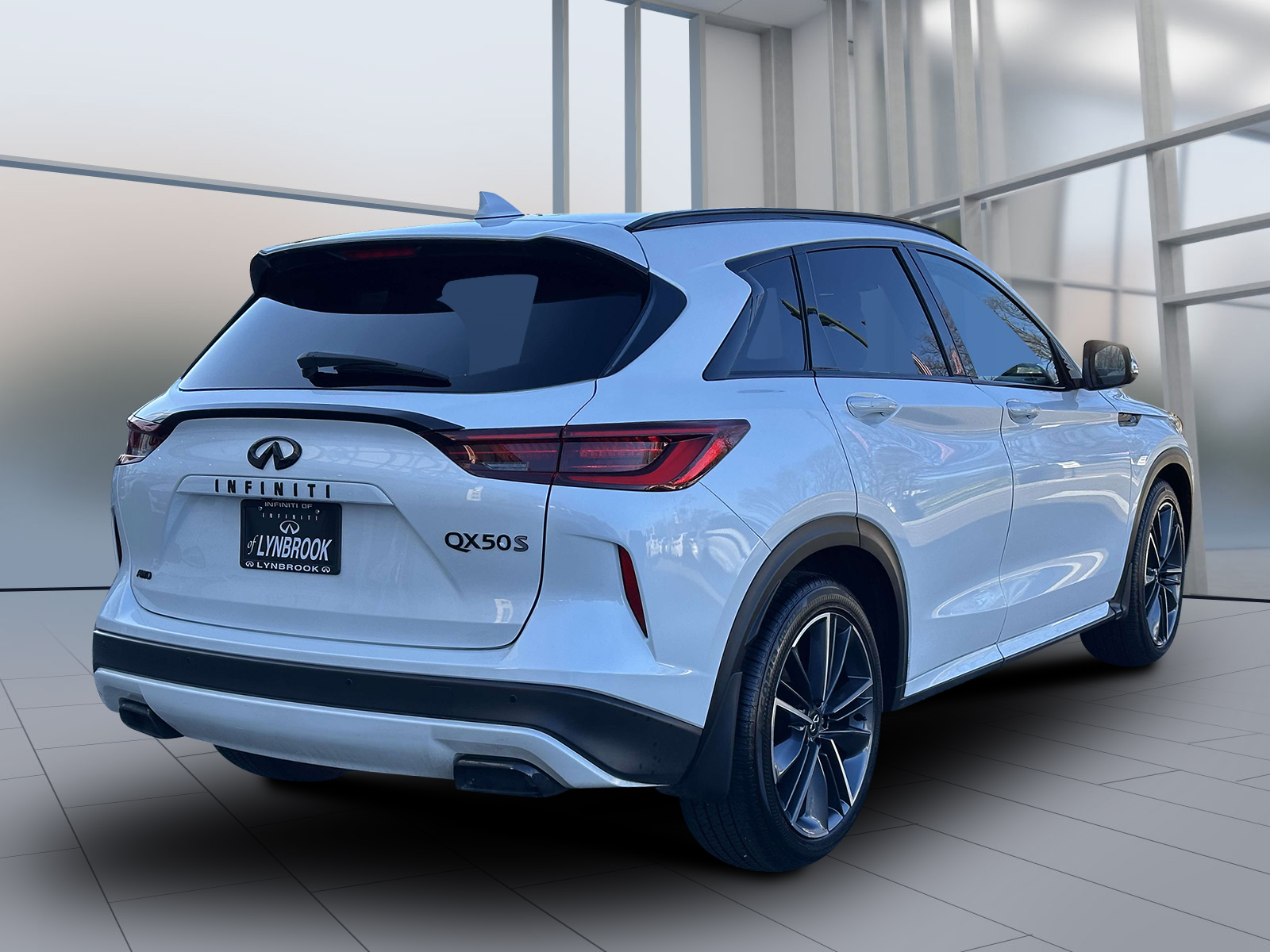 used 2025 INFINITI QX50 car, priced at $42,898