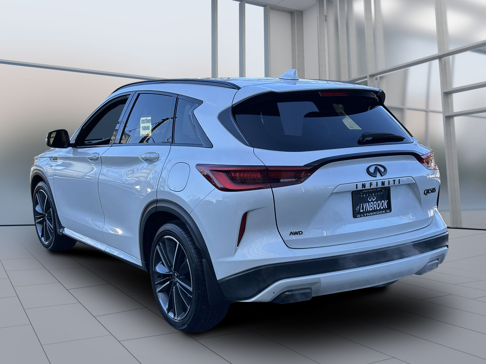 used 2025 INFINITI QX50 car, priced at $42,898