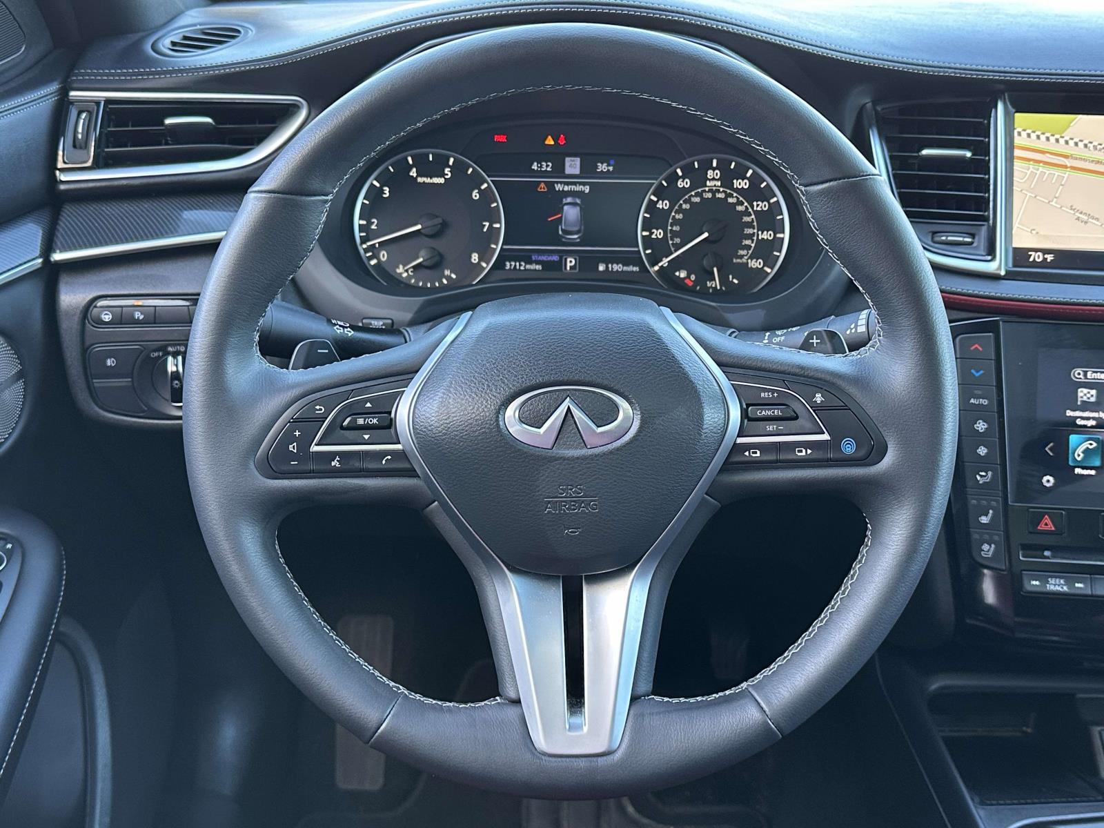 used 2025 INFINITI QX50 car, priced at $42,898