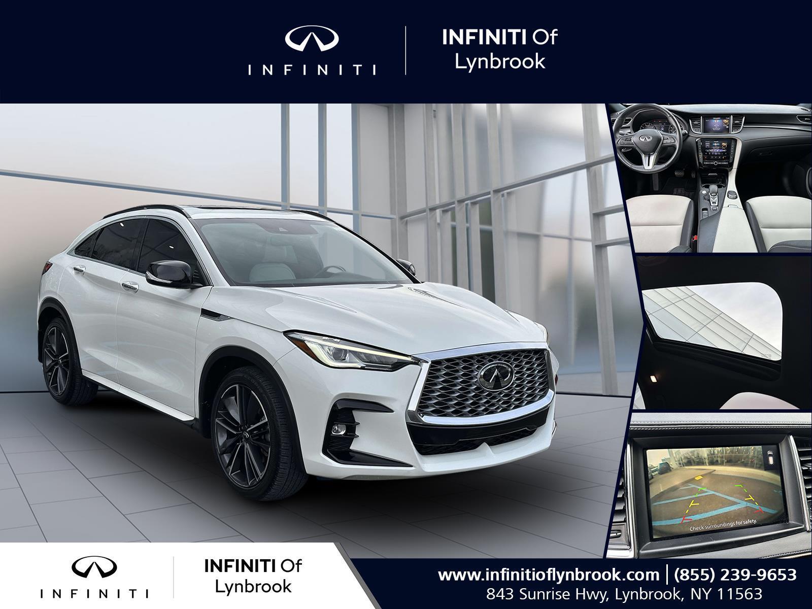 used 2022 INFINITI QX55 car, priced at $28,743