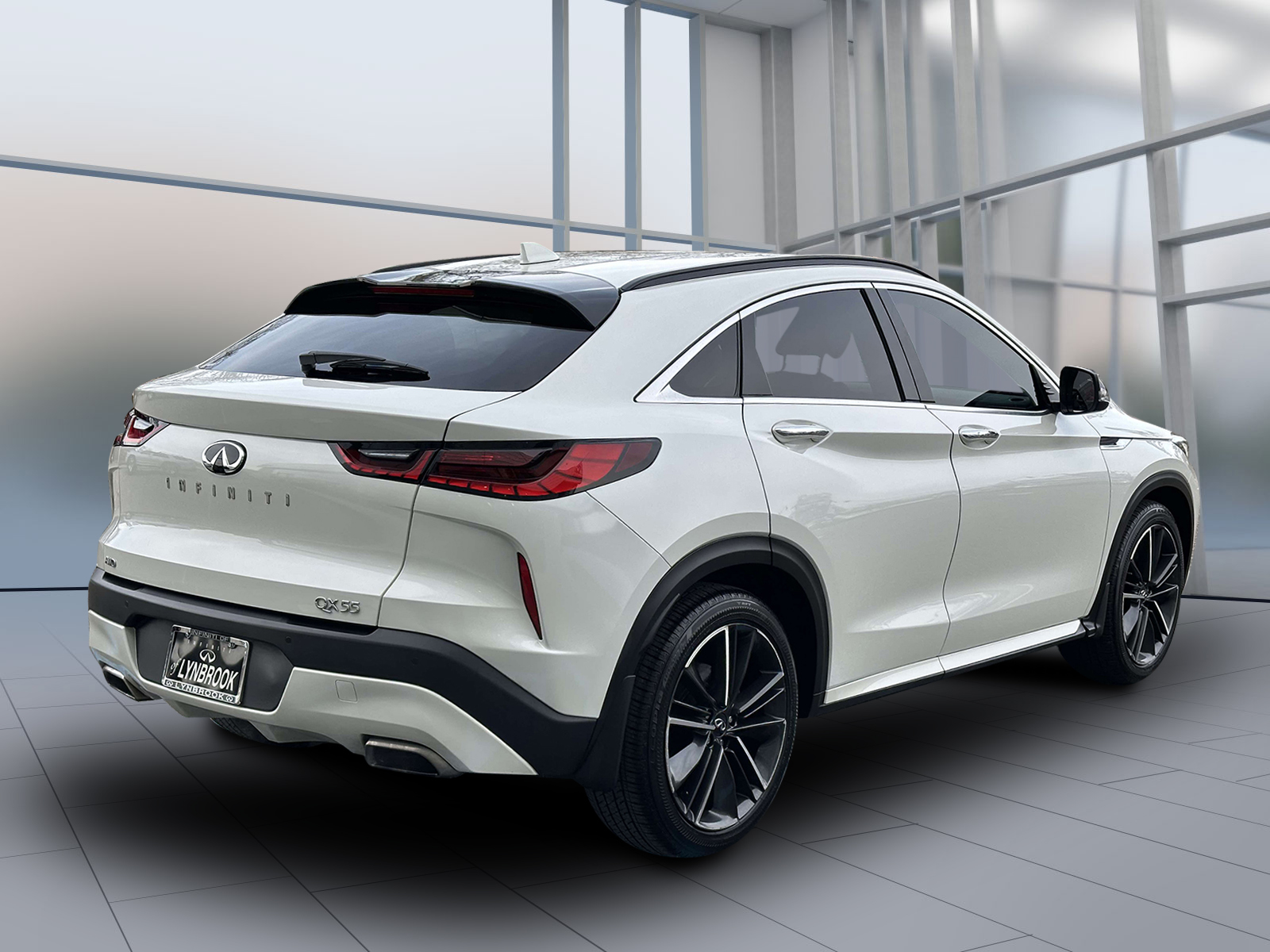 used 2022 INFINITI QX55 car, priced at $28,743