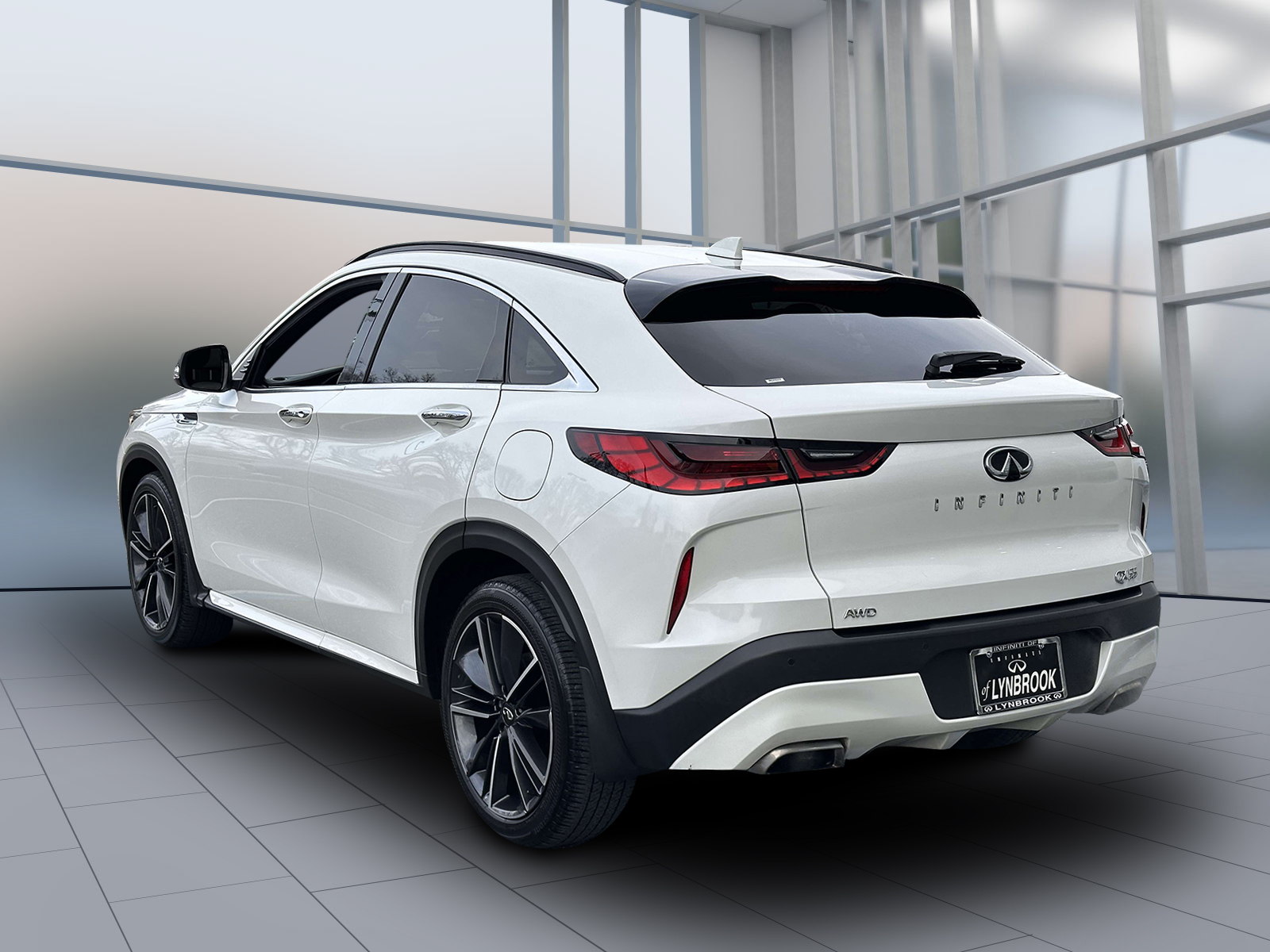 used 2022 INFINITI QX55 car, priced at $28,743