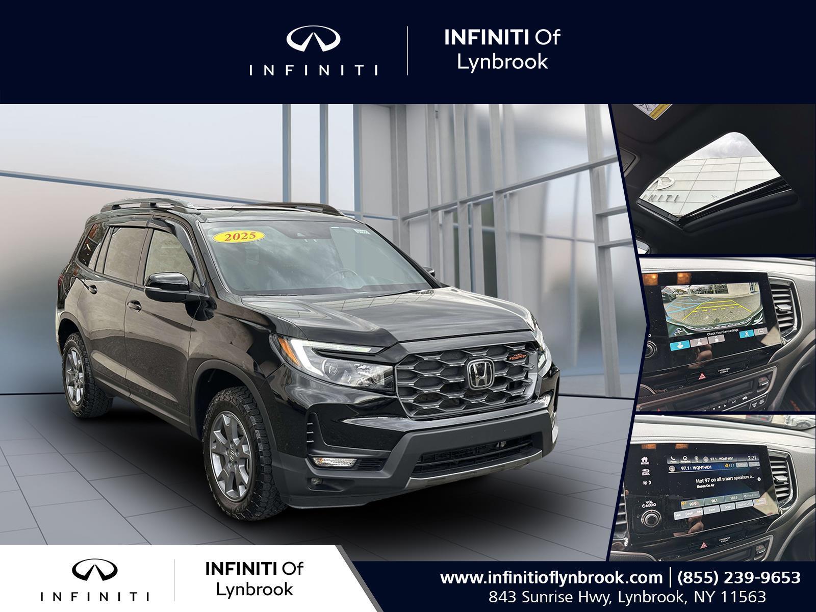 used 2025 Honda Passport car, priced at $38,192