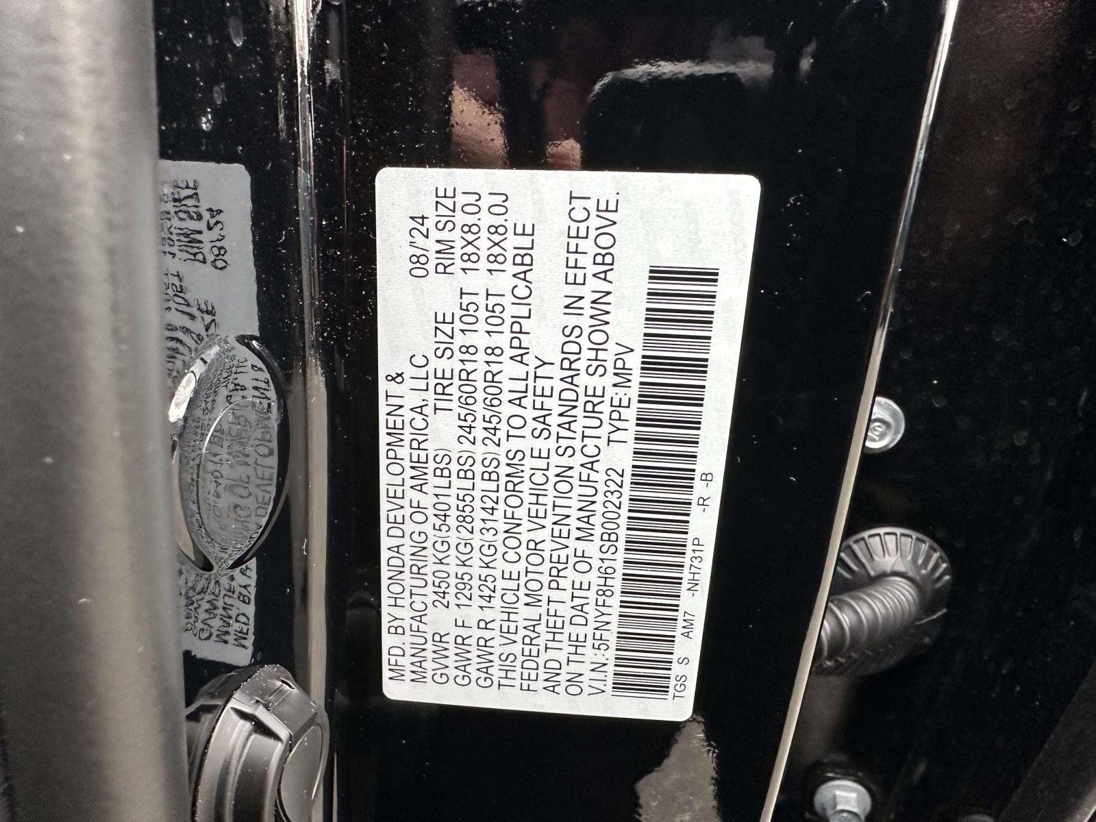 used 2025 Honda Passport car, priced at $38,192