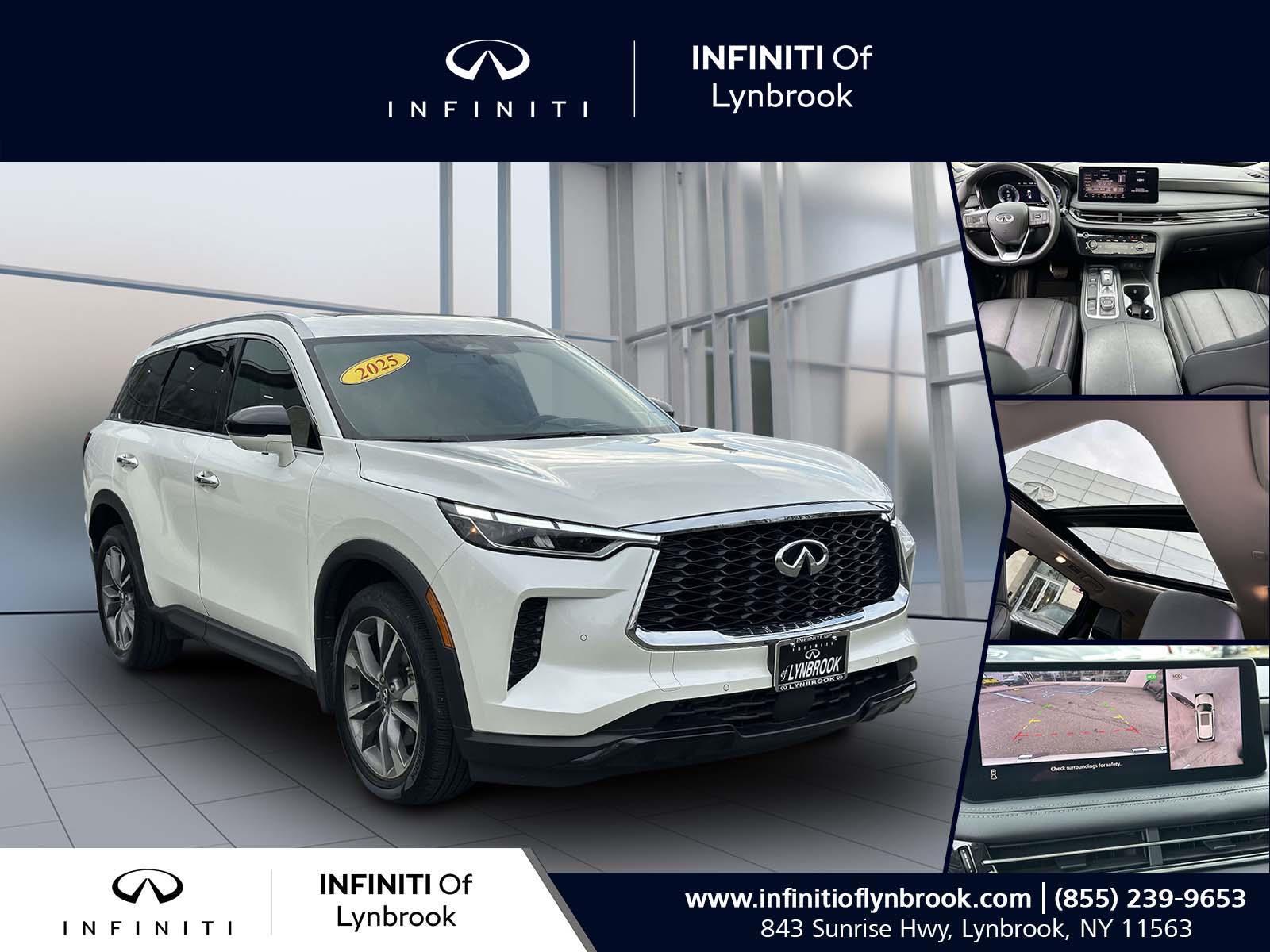 used 2025 INFINITI QX60 car, priced at $51,598
