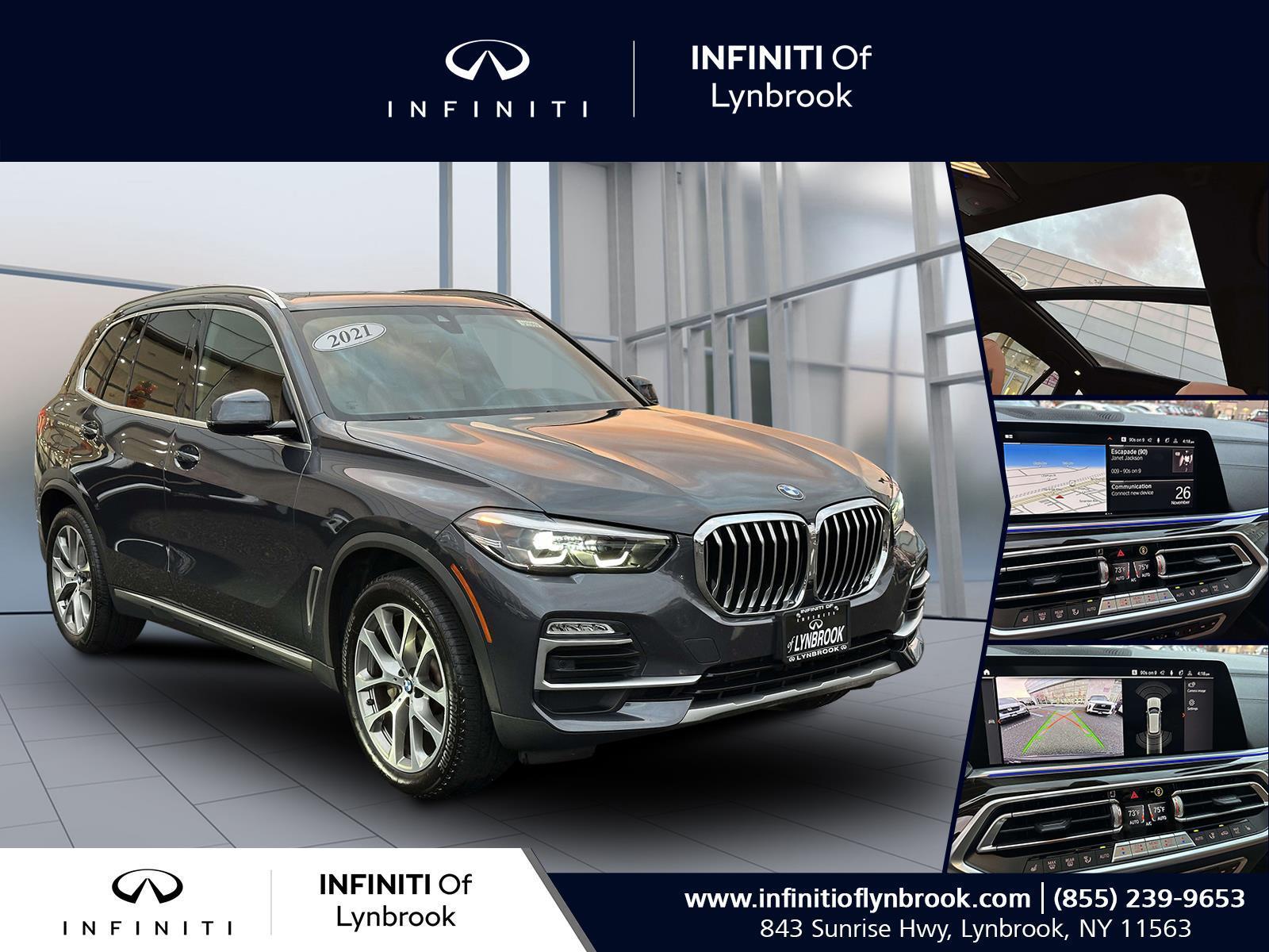 used 2021 BMW X5 car, priced at $32,098